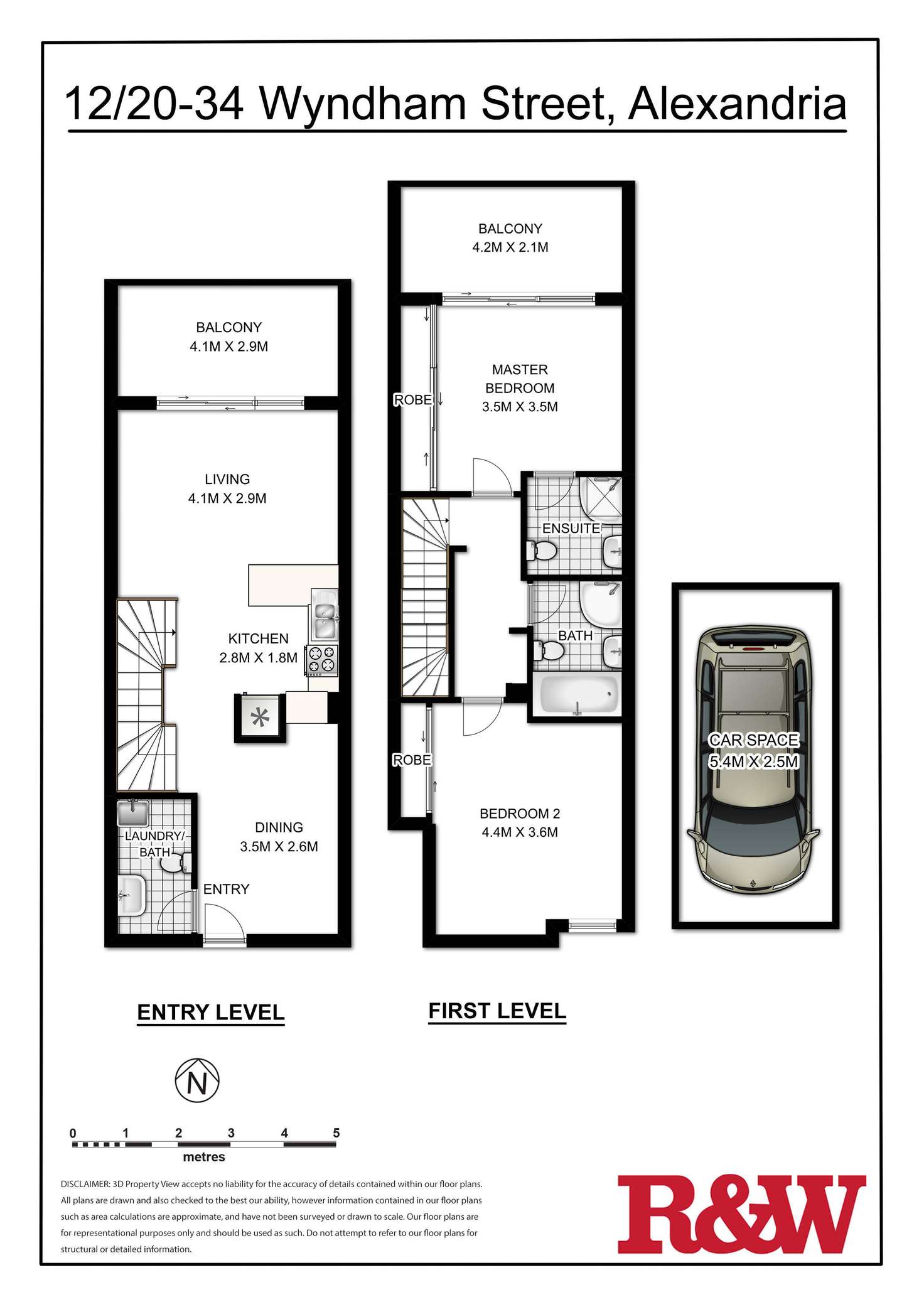 Floorplan of Homely apartment listing, 12/20-34 Wyndham Street, Alexandria NSW 2015