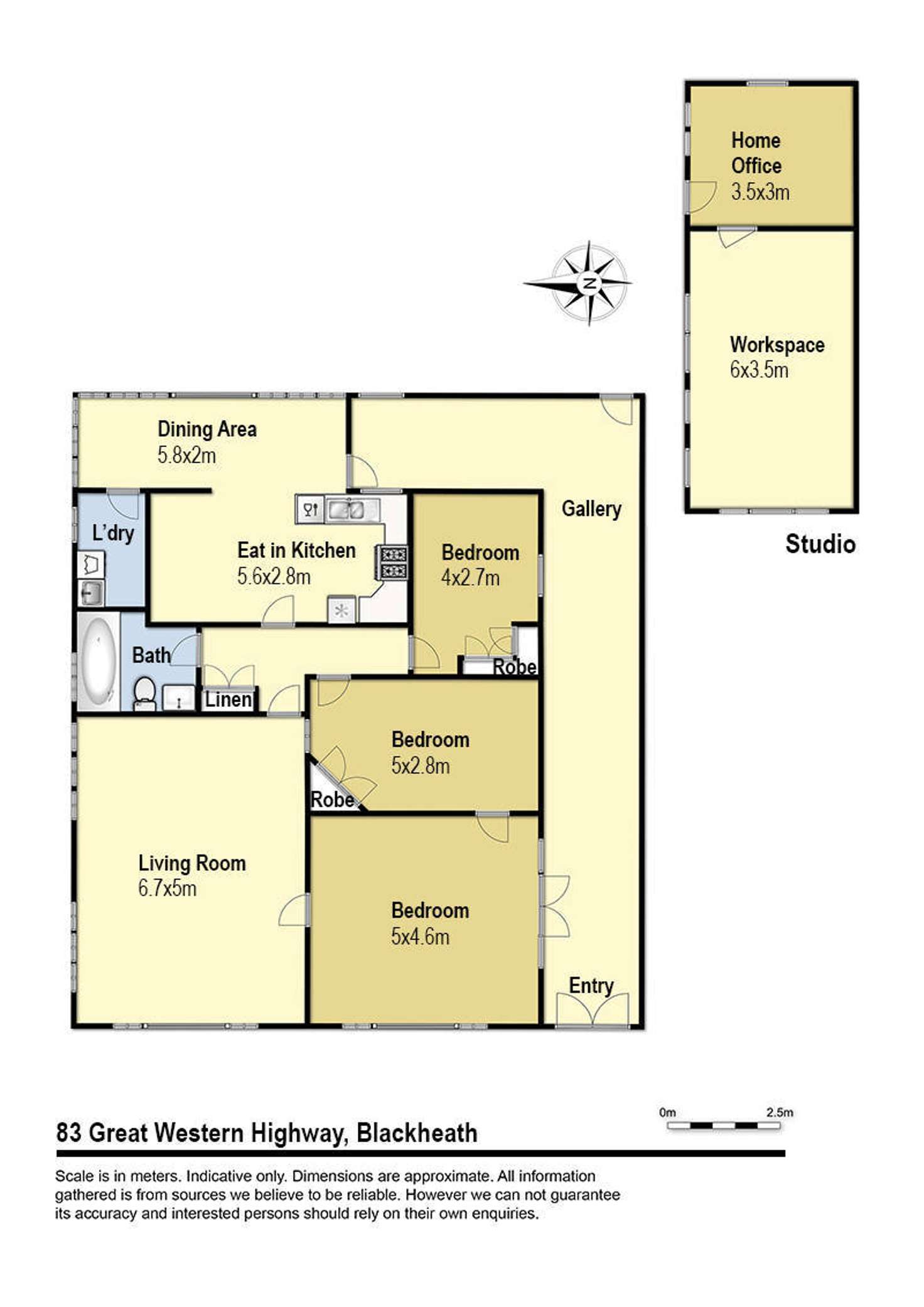 Floorplan of Homely house listing, 83 Great Western Highway, Blackheath NSW 2785