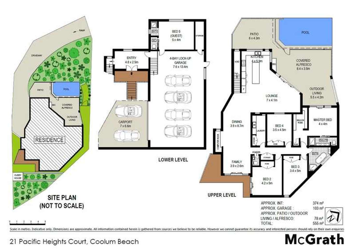 Floorplan of Homely house listing, 21 Pacific Heights Court, Coolum Beach QLD 4573