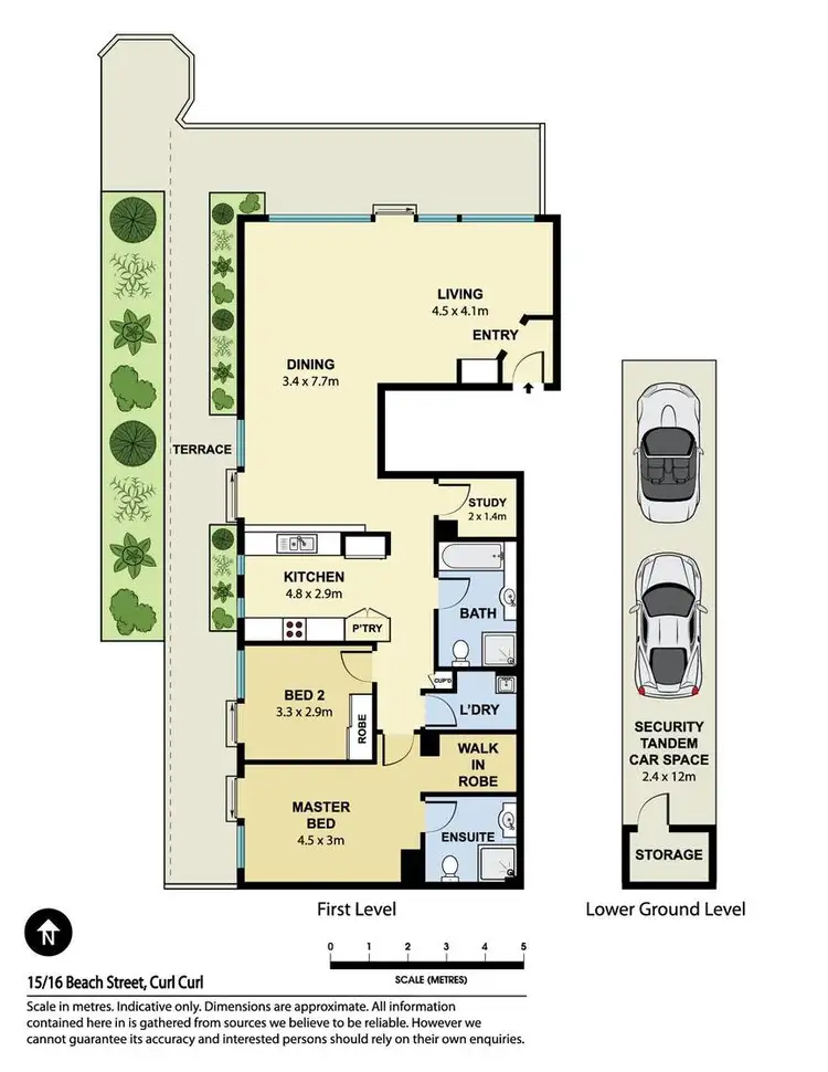 Floorplan of Homely apartment listing, 15/16 Beach Street, Curl Curl NSW 2096