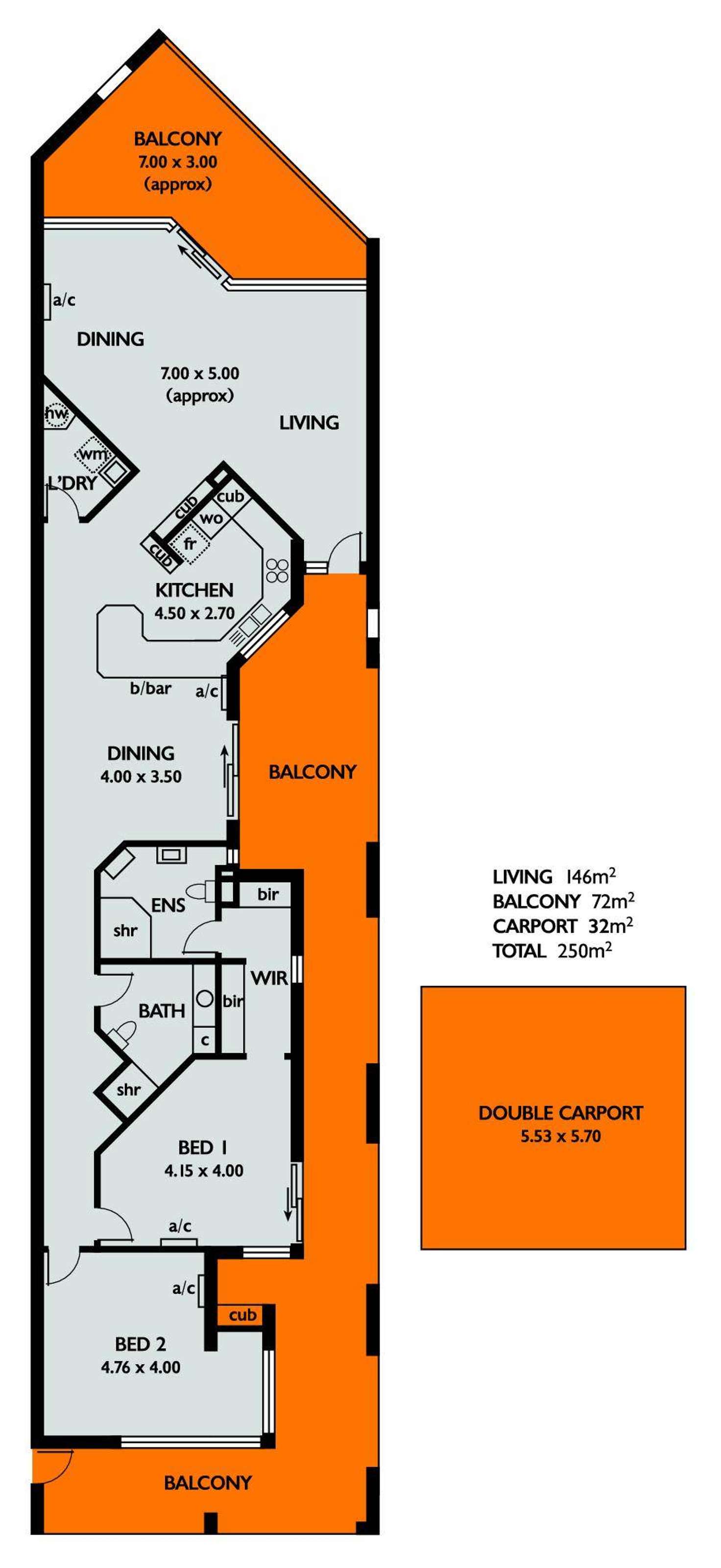 Floorplan of Homely apartment listing, 11/387-399 Halifax Street, Adelaide SA 5000