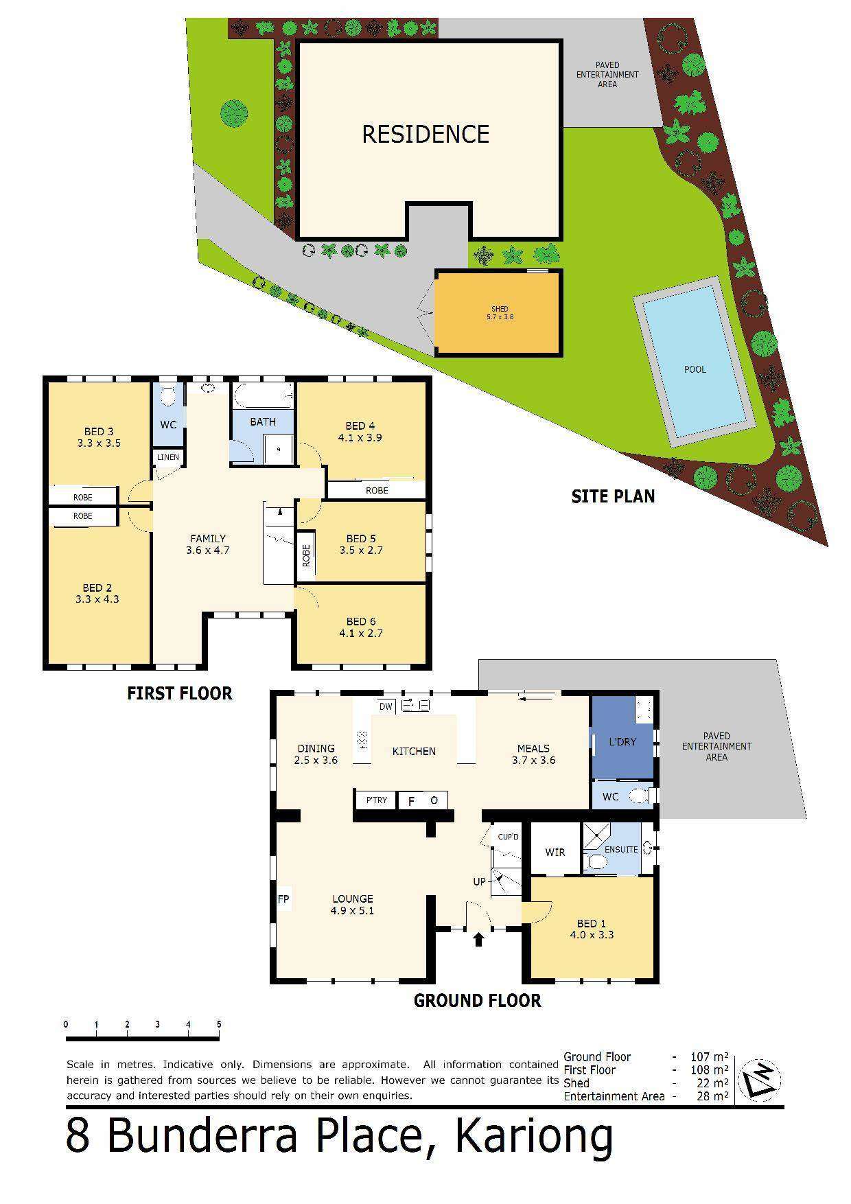 Floorplan of Homely house listing, 8 Bunderra Place, Kariong NSW 2250