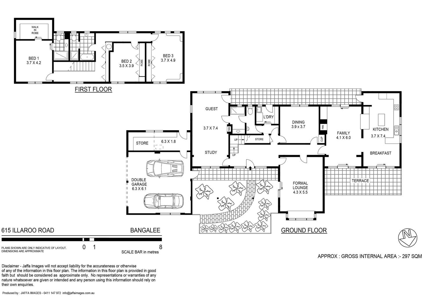 Floorplan of Homely house listing, 615 Illaroo Road, Bangalee NSW 2541