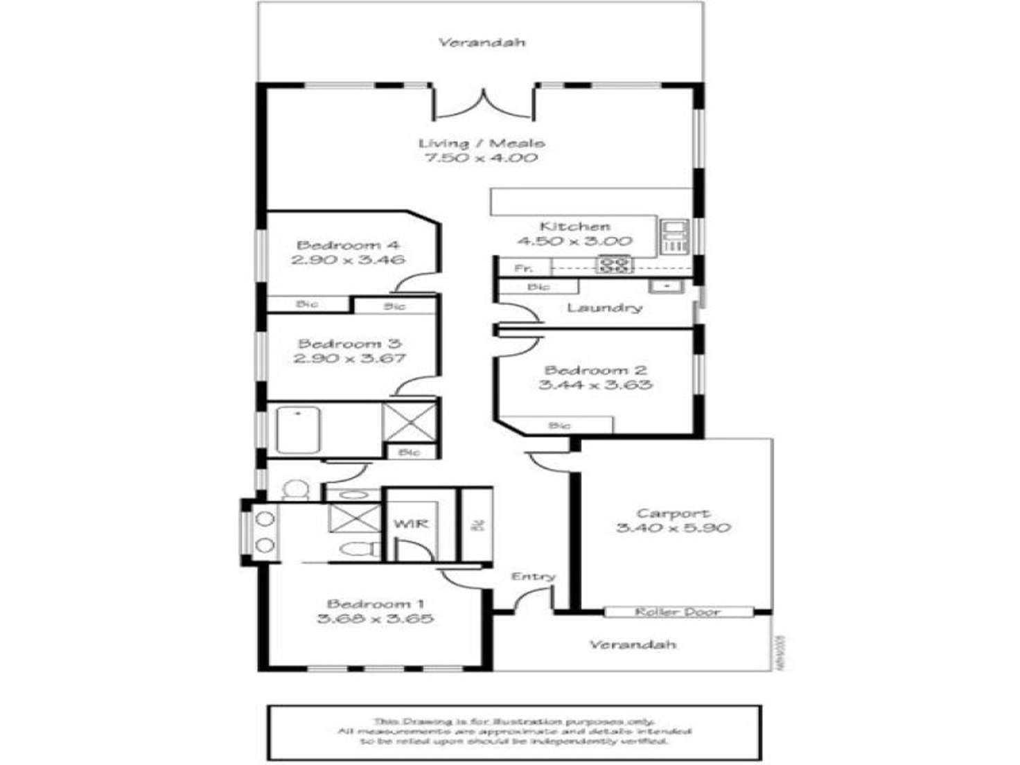 Floorplan of Homely house listing, 118 East Street, Brompton SA 5007