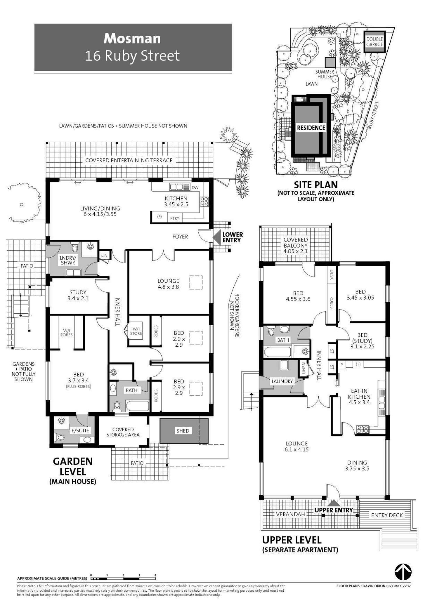 Floorplan of Homely house listing, 16 Ruby Street, Mosman NSW 2088