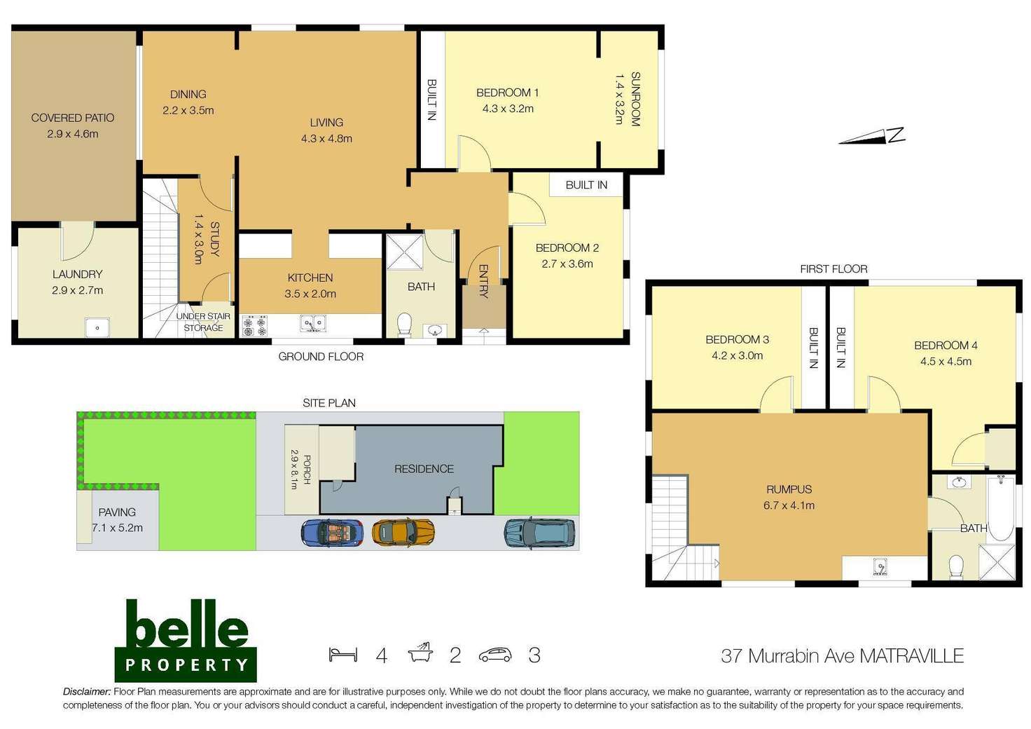 Floorplan of Homely house listing, 37 Murrabin Avenue, Matraville NSW 2036