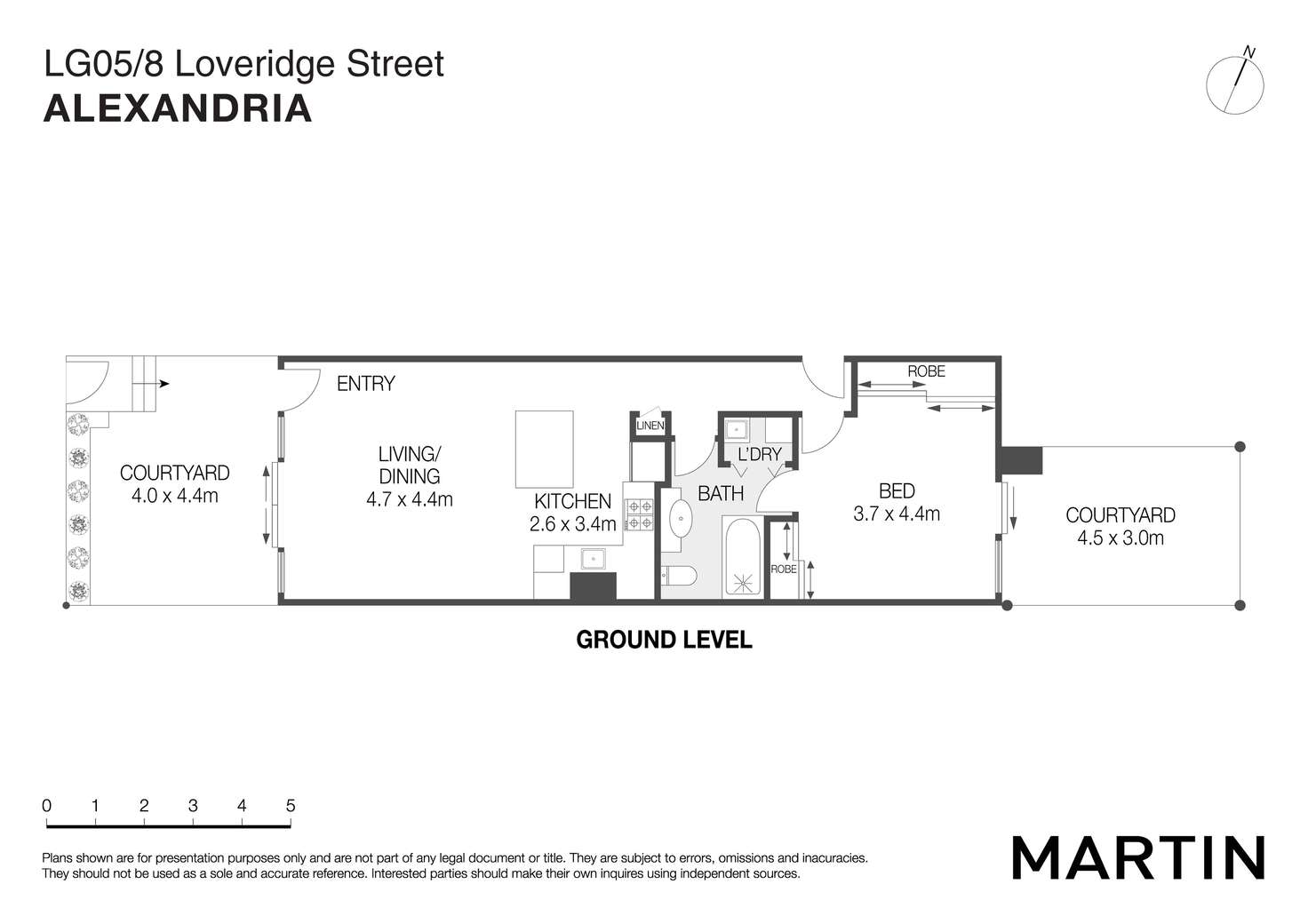 Floorplan of Homely apartment listing, LG05/8 Loveridge Street, Alexandria NSW 2015