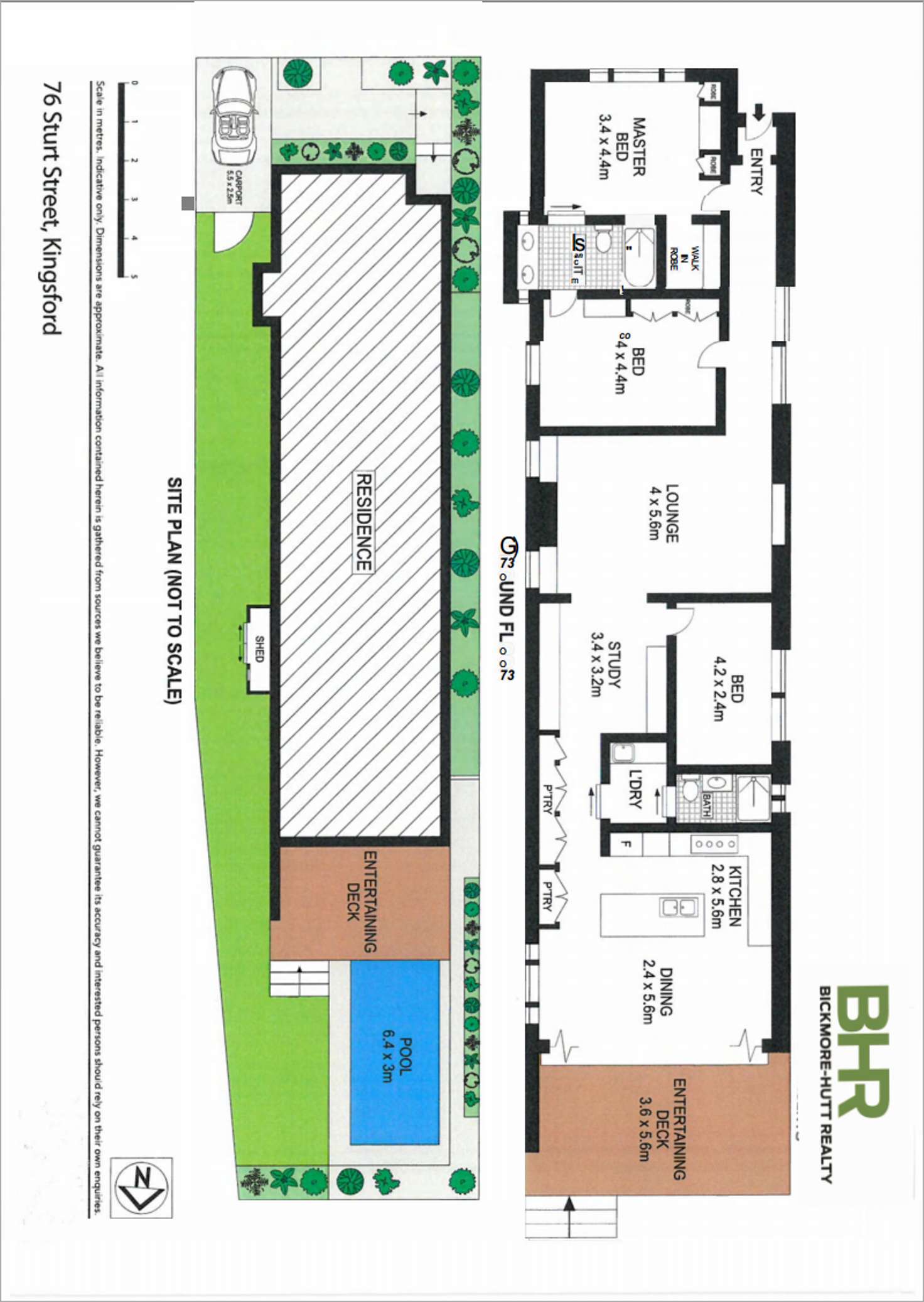 Floorplan of Homely house listing, 76 Sturt Street, Kingsford NSW 2032