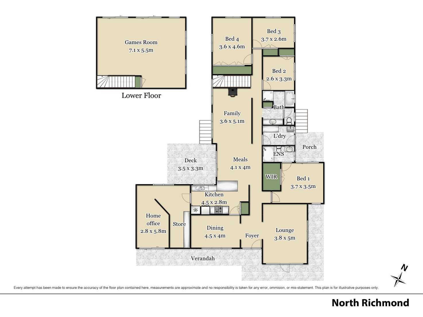 Floorplan of Homely house listing, 8 Merrick Place, North Richmond NSW 2754