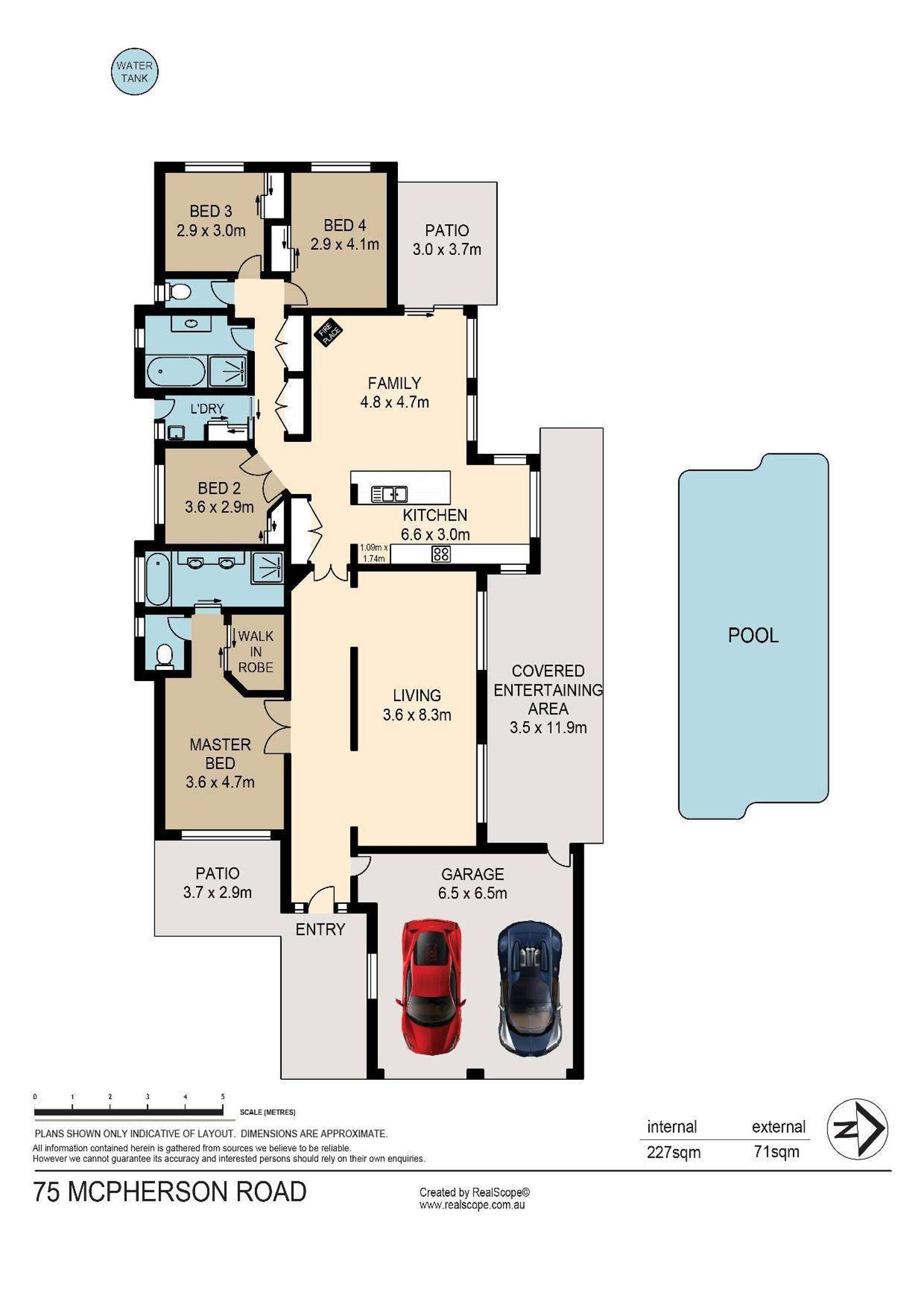 Floorplan of Homely house listing, 75 McPherson Road, Sinnamon Park QLD 4073
