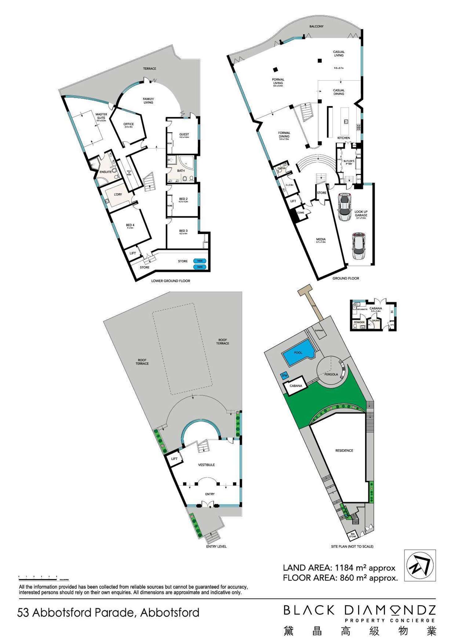Floorplan of Homely house listing, 53 Abbotsford Parade, Abbotsford NSW 2046