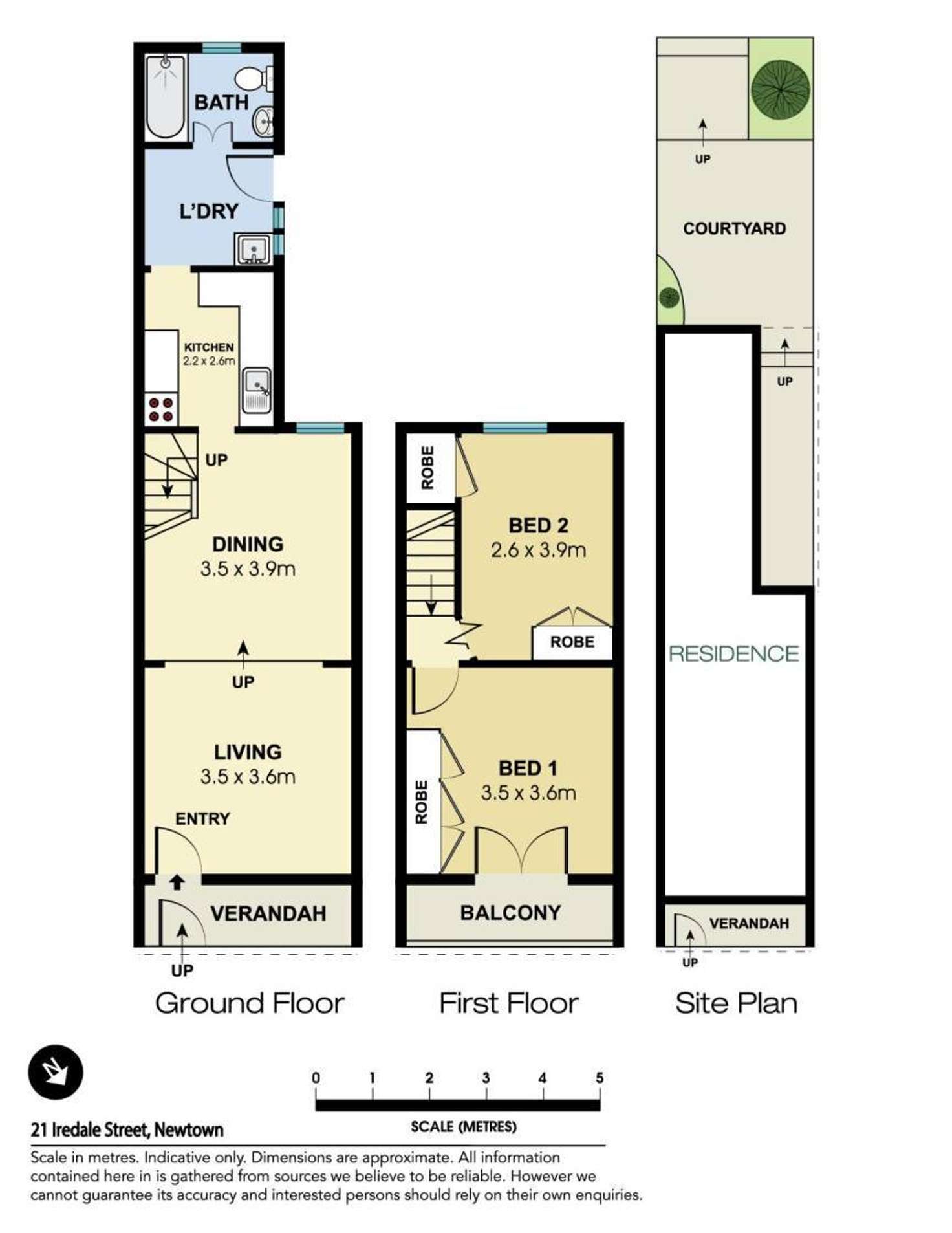 Floorplan of Homely house listing, 21 Iredale Street, Newtown NSW 2042