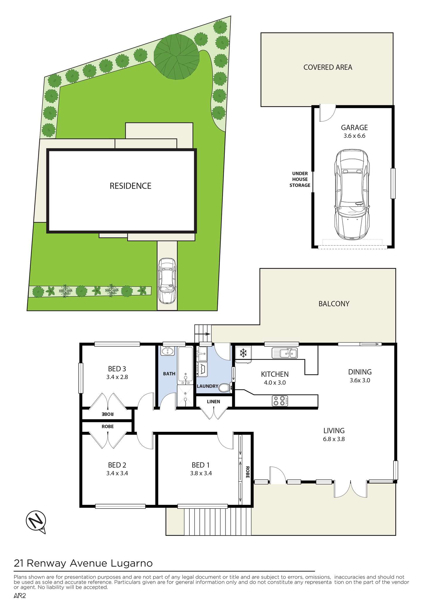 Floorplan of Homely house listing, 21 Renway Avenue, Lugarno NSW 2210