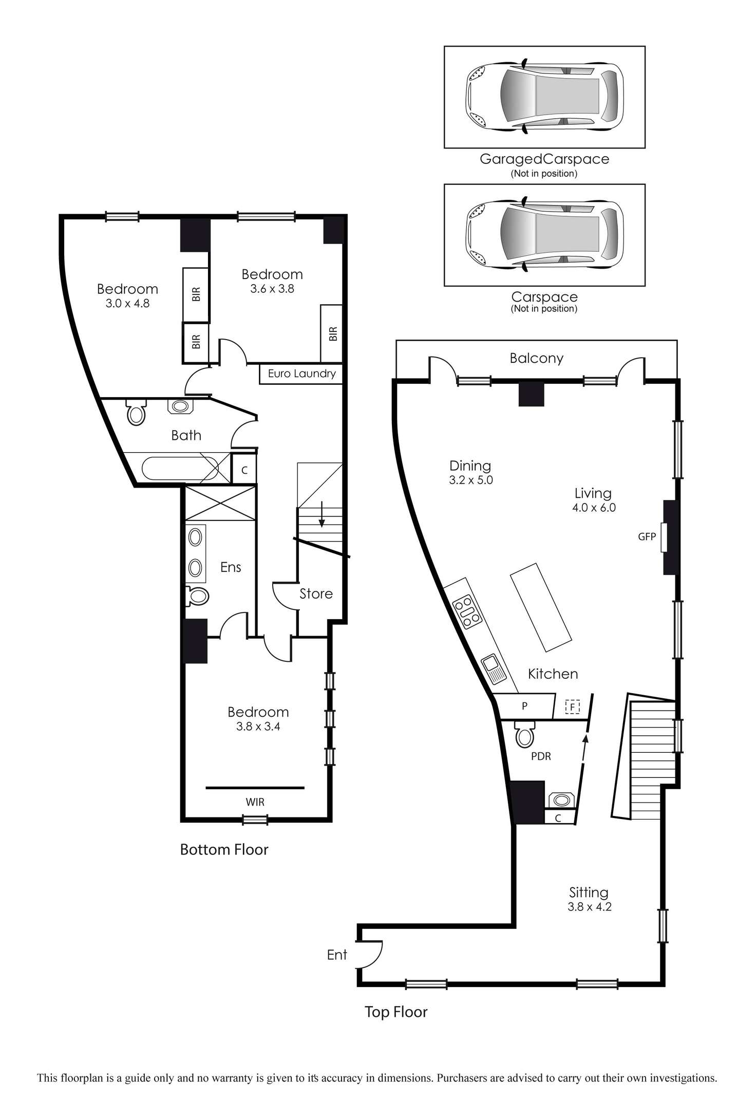 Floorplan of Homely apartment listing, 5/2-10 Teague Avenue, Mentone VIC 3194