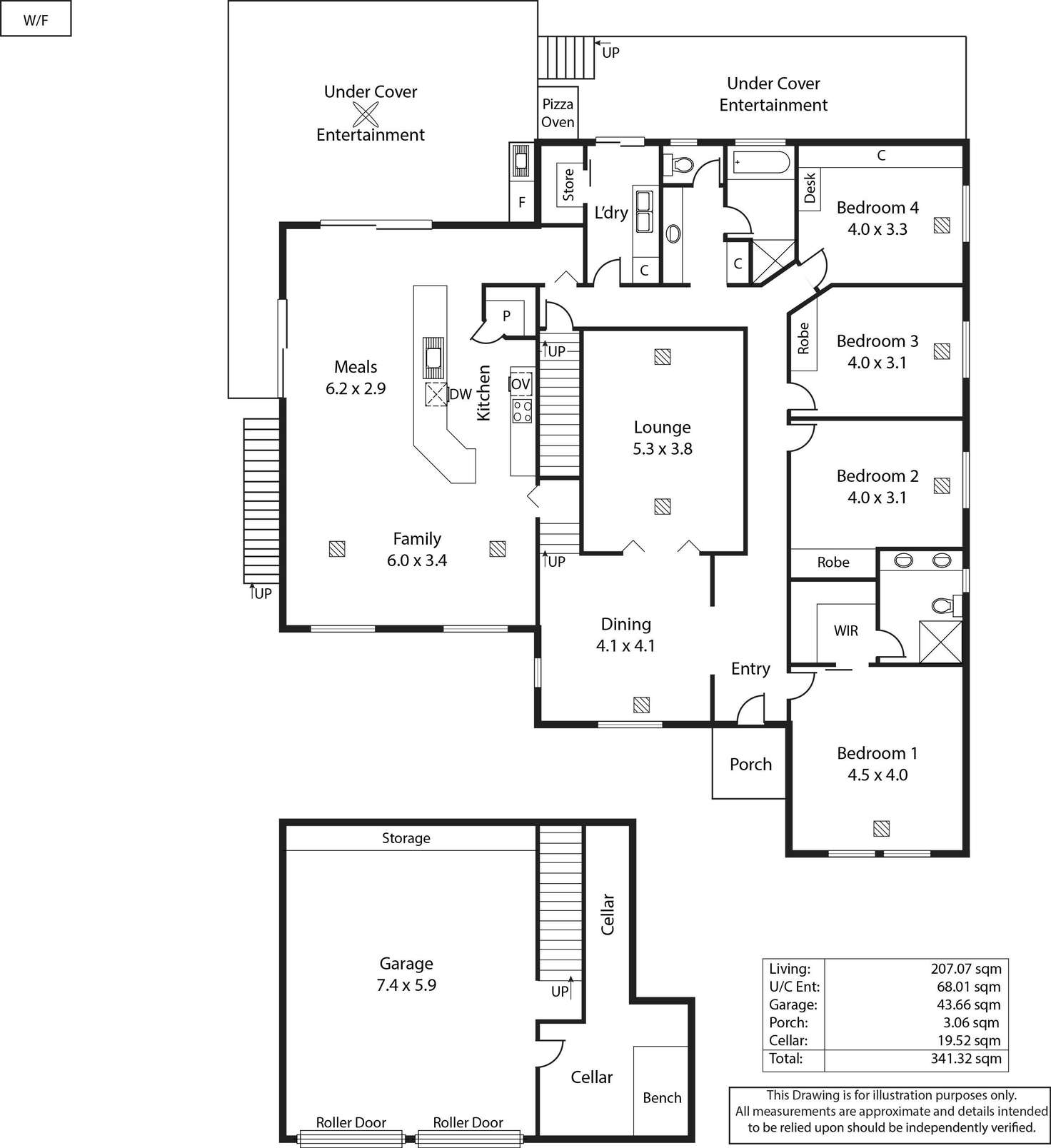 Floorplan of Homely house listing, 10 Tim Place, Athelstone SA 5076