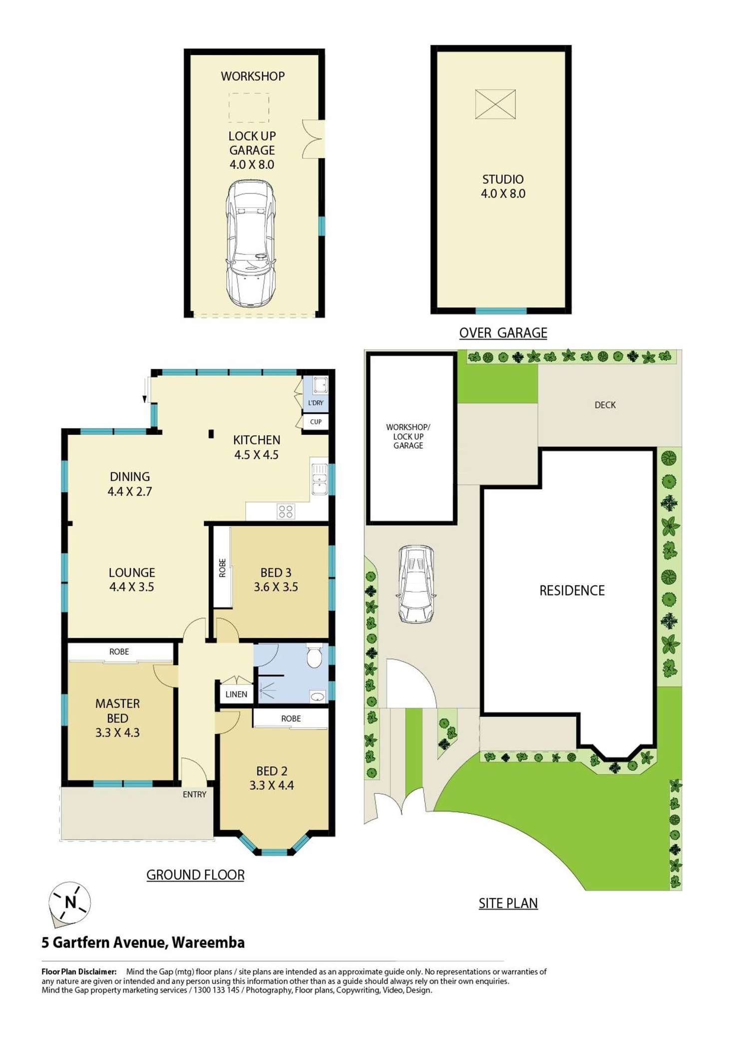Floorplan of Homely house listing, 5 Gartfern Avenue, Wareemba NSW 2046