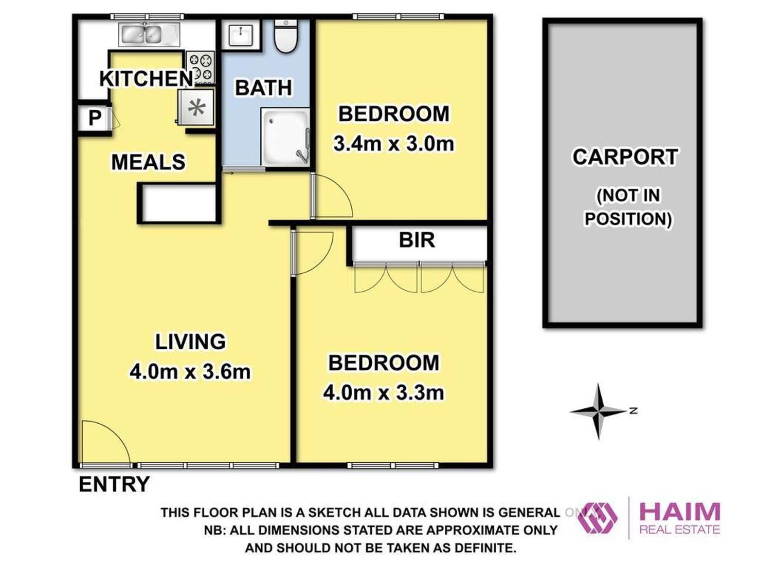 Floorplan of Homely apartment listing, 5/5 Wattle Avenue, Glen Huntly VIC 3163