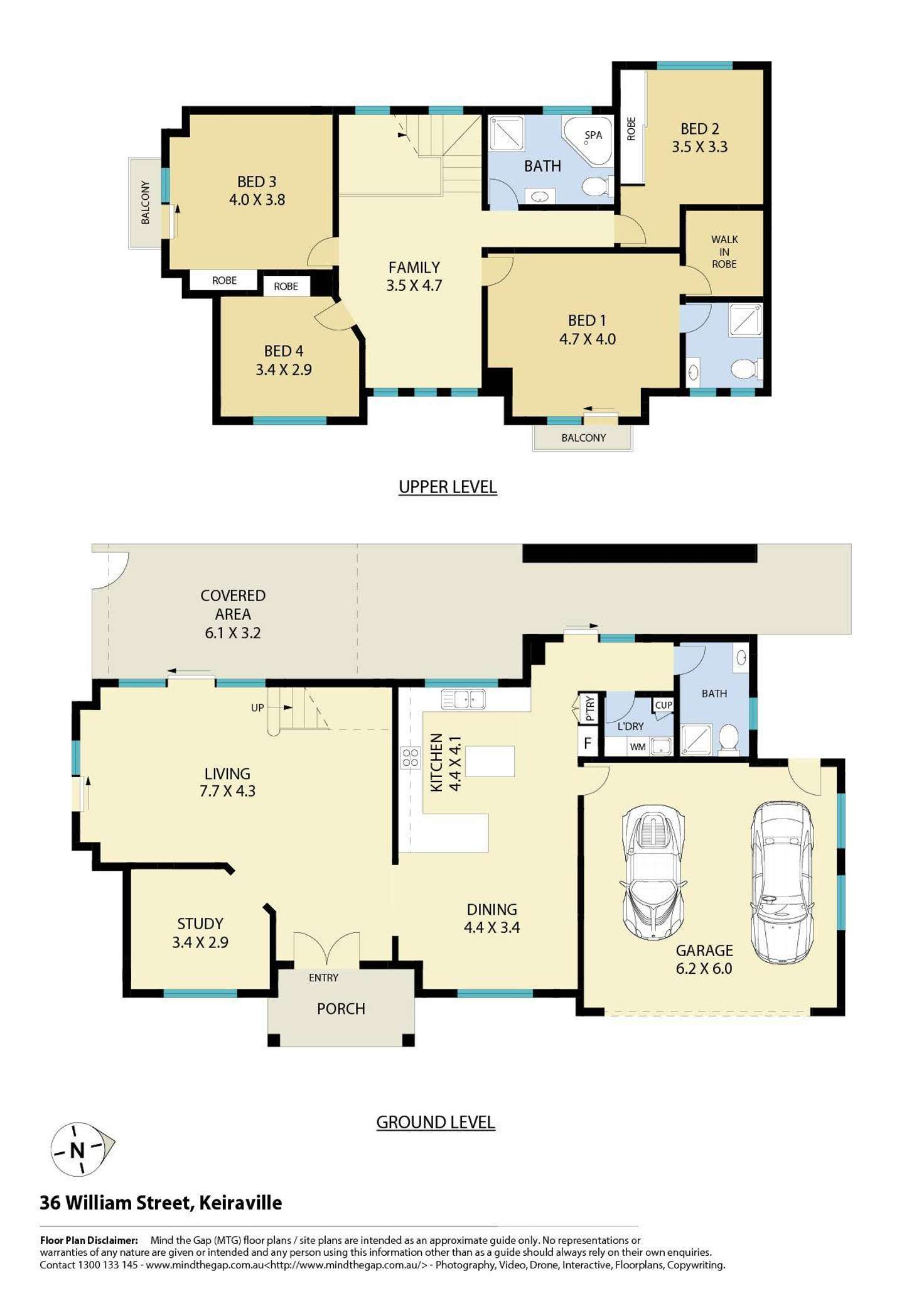 Floorplan of Homely house listing, 36 William Street, Keiraville NSW 2500
