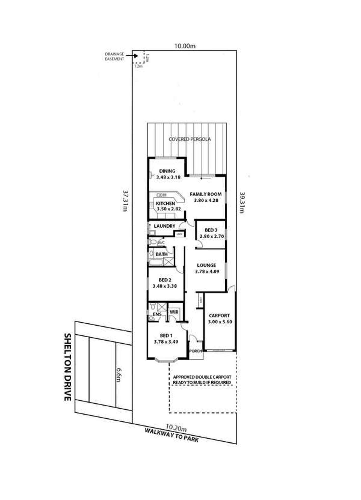 Floorplan of Homely house listing, 2A Shelton Drive, Athelstone SA 5076
