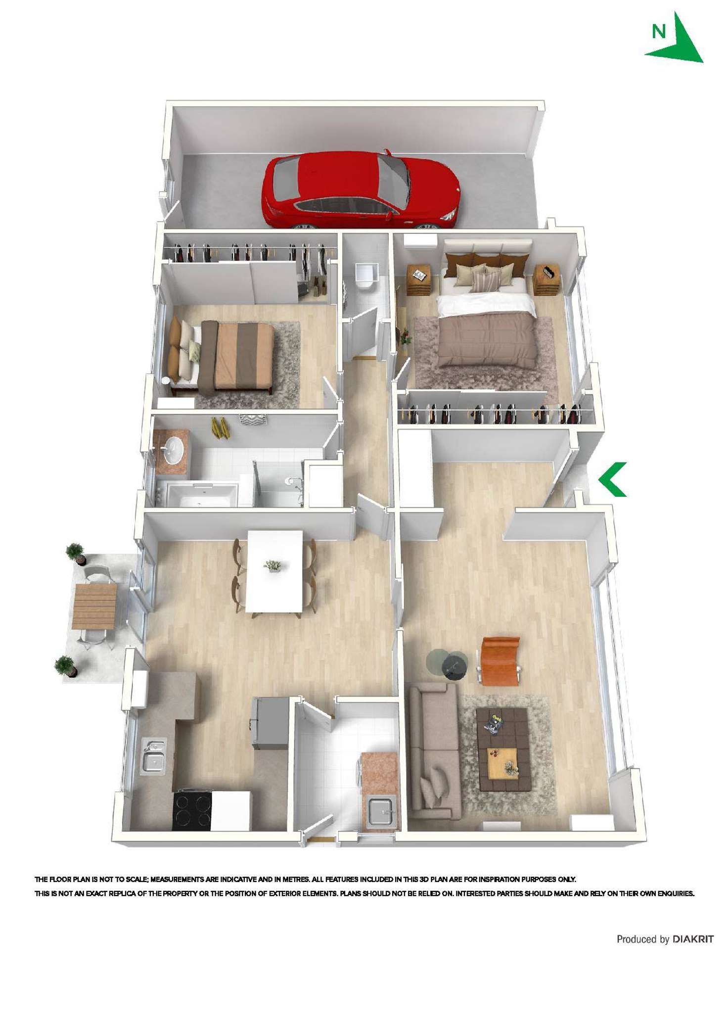 Floorplan of Homely house listing, 7 Kingston Court, Chelsea VIC 3196