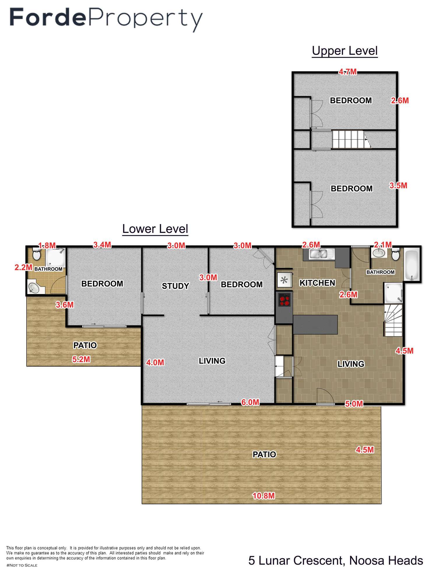 Floorplan of Homely house listing, 5 Lunar Crescent, Noosa Heads QLD 4567