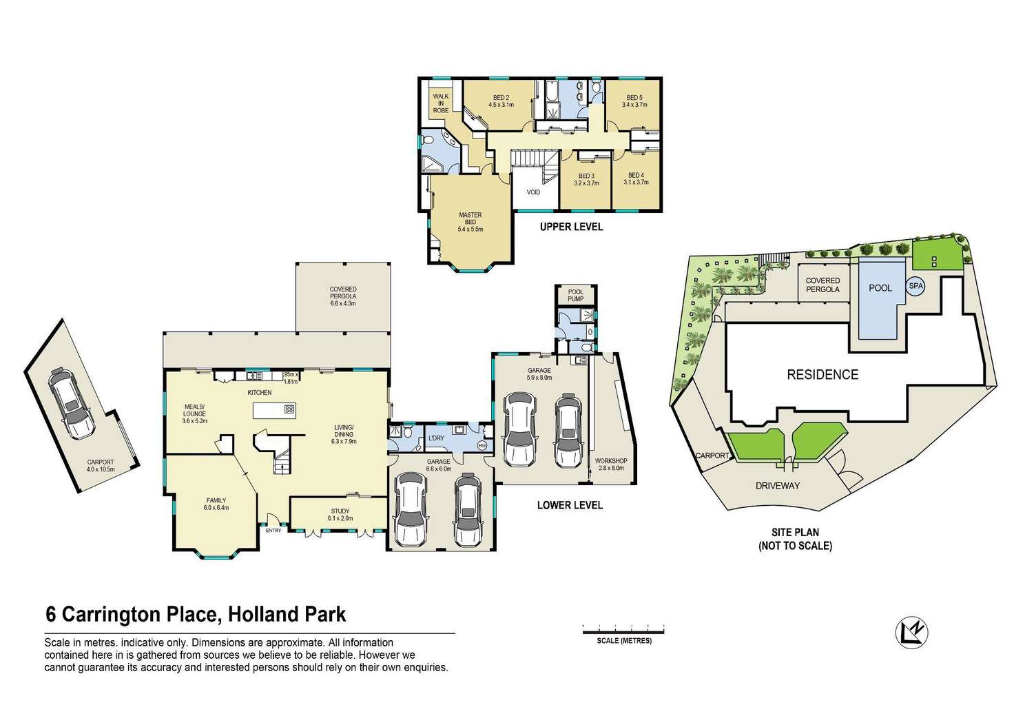 Floorplan of Homely house listing, 6 Carrington Place, Holland Park QLD 4121