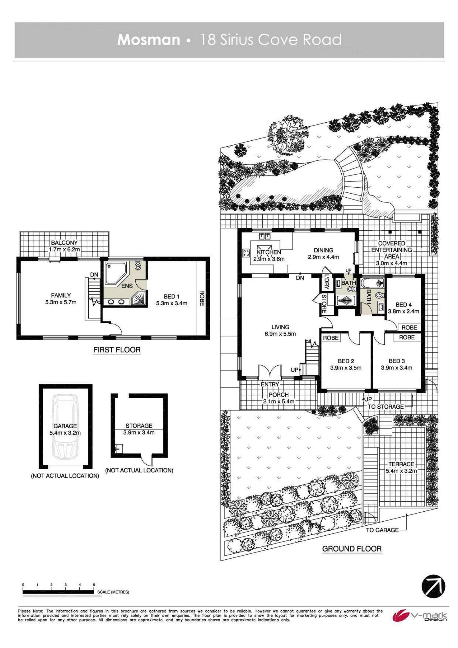 Floorplan of Homely house listing, 18 Sirius Cove Road, Mosman NSW 2088