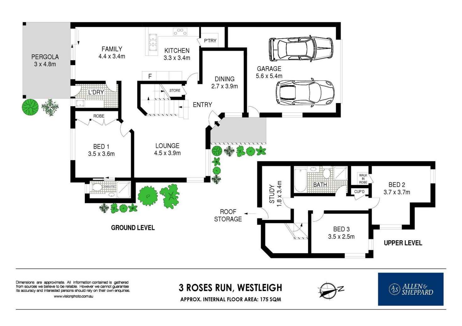 Floorplan of Homely house listing, 3 Roses Run, Westleigh NSW 2120