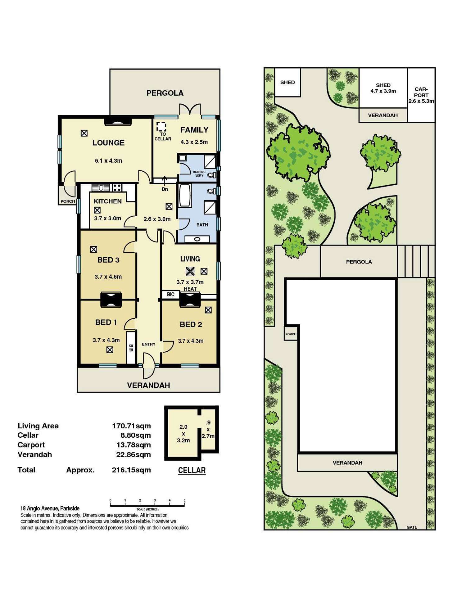 Floorplan of Homely house listing, 18 Anglo Avenue, Parkside SA 5063