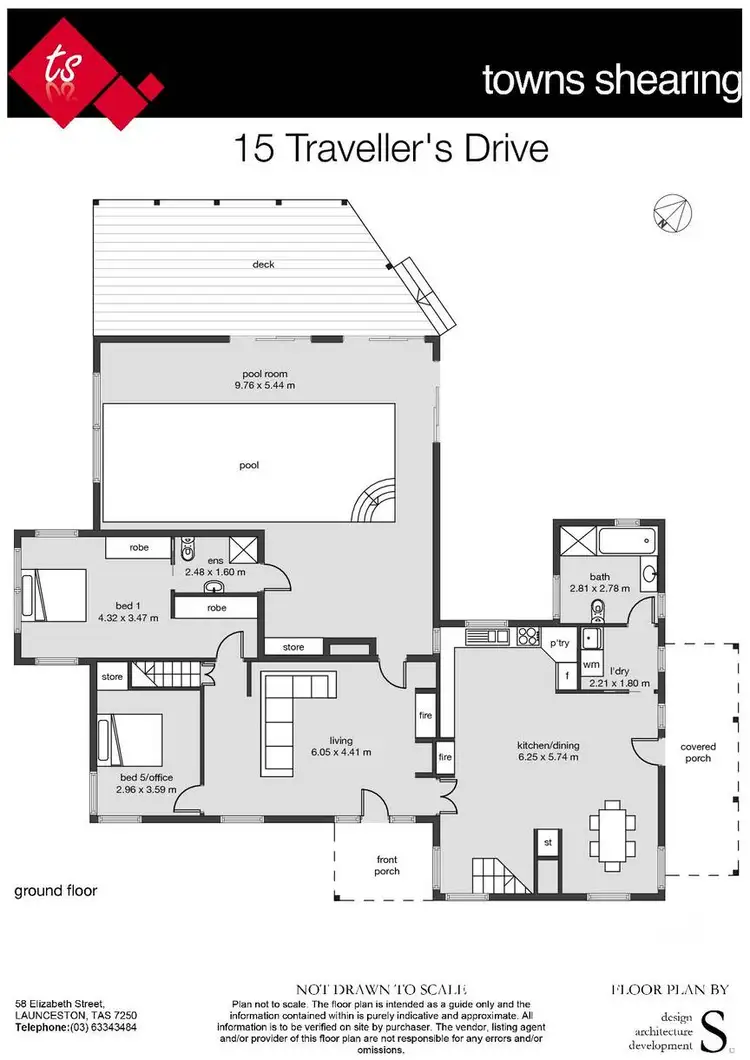 Floorplan of Homely house listing, 15 Travellers Drive, Travellers Rest TAS 7250