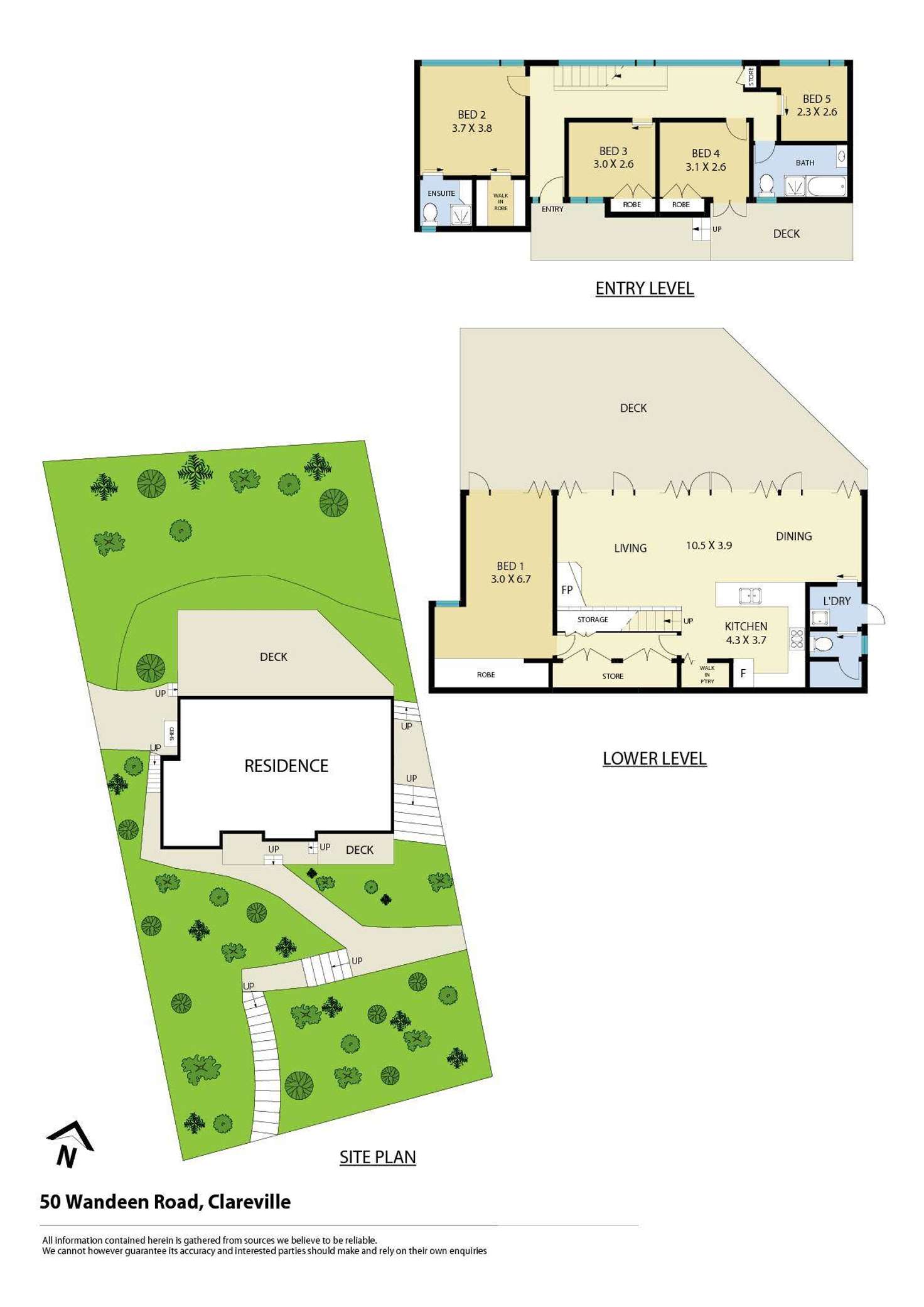 Floorplan of Homely house listing, 50 Wandeen Road, Clareville NSW 2107