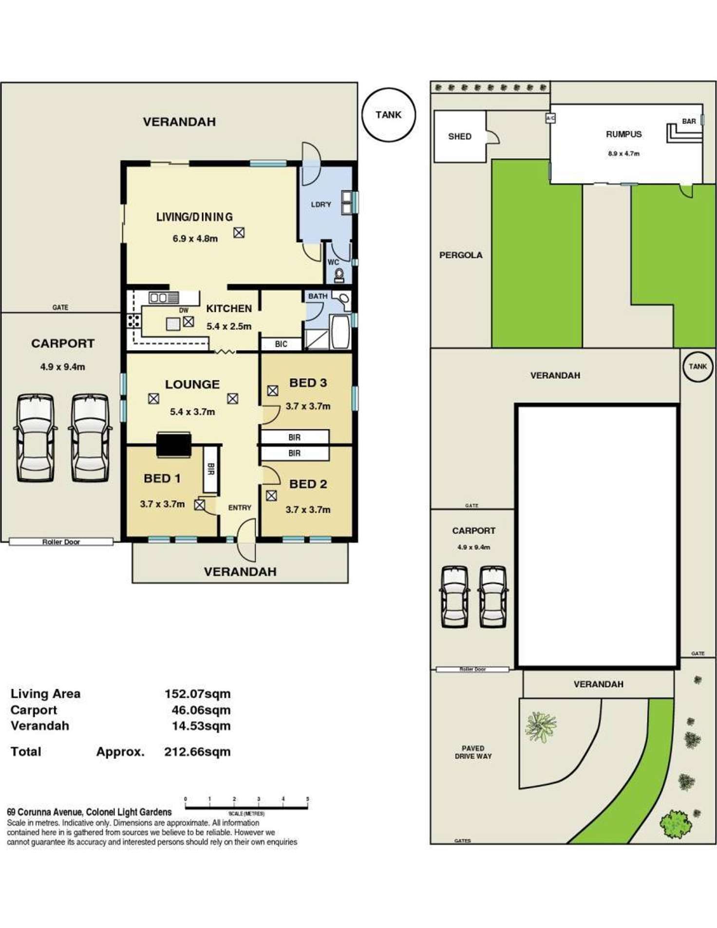 Floorplan of Homely house listing, 69 Corunna Avenue, Colonel Light Gardens SA 5041