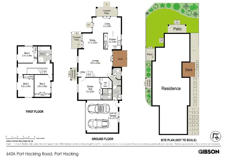 Floorplan of Homely townhouse listing, 643a Port Hacking Road, Port Hacking NSW 2229