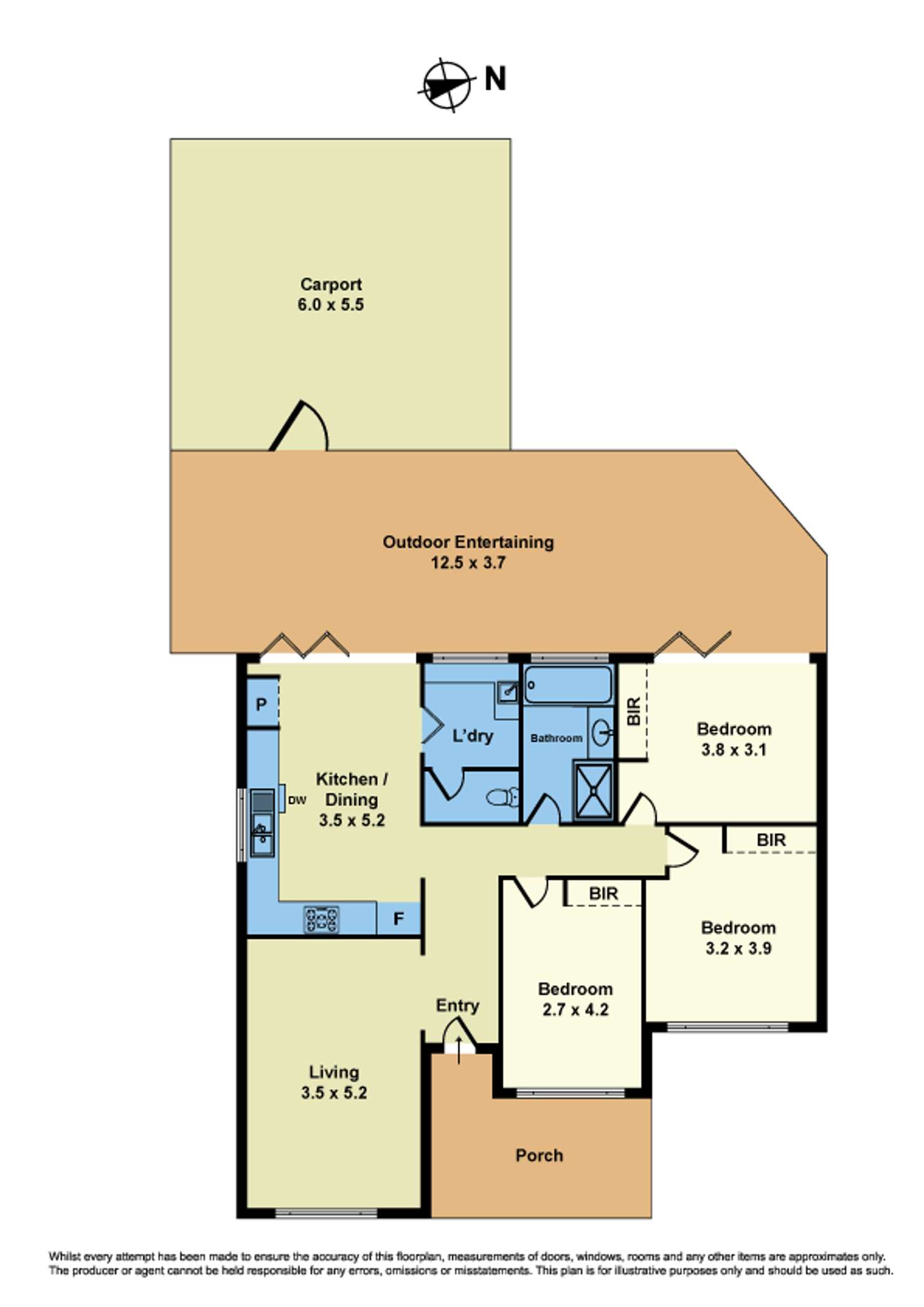 Floorplan of Homely house listing, 1/39 Misten Avenue, Altona North VIC 3025