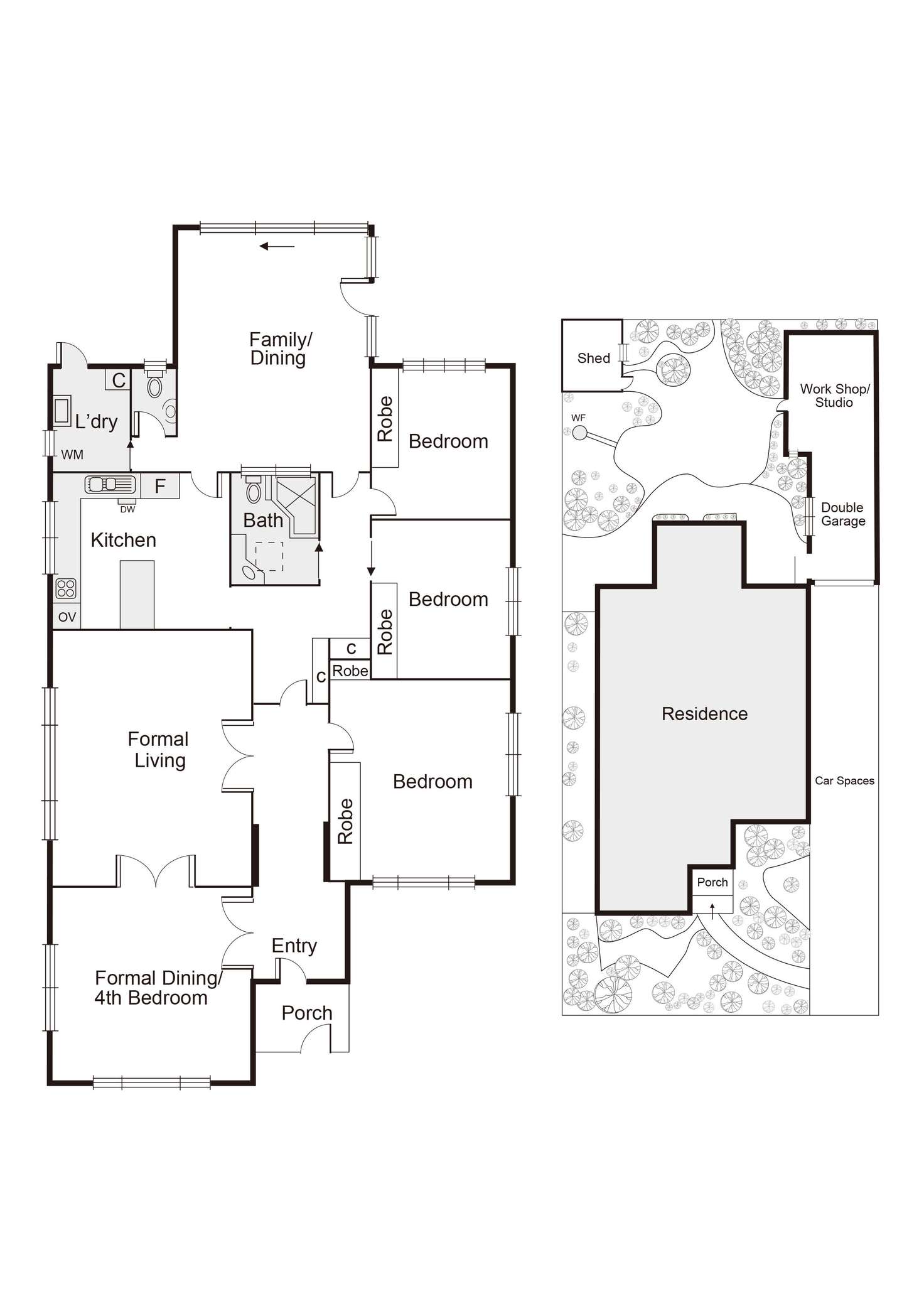 Floorplan of Homely house listing, 6 Wimbledon Avenue, Elwood VIC 3184