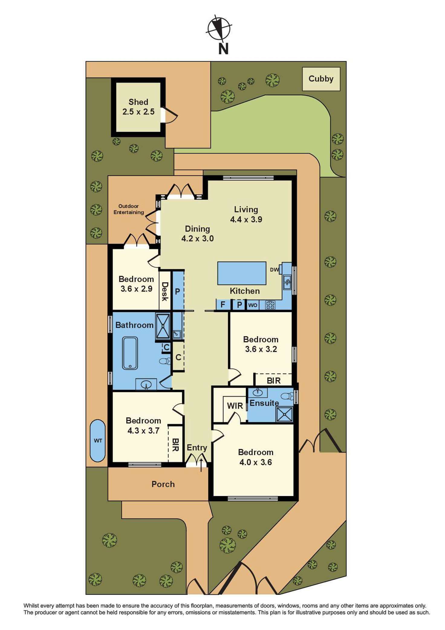 Floorplan of Homely house listing, 28 Coral Avenue, Footscray VIC 3011