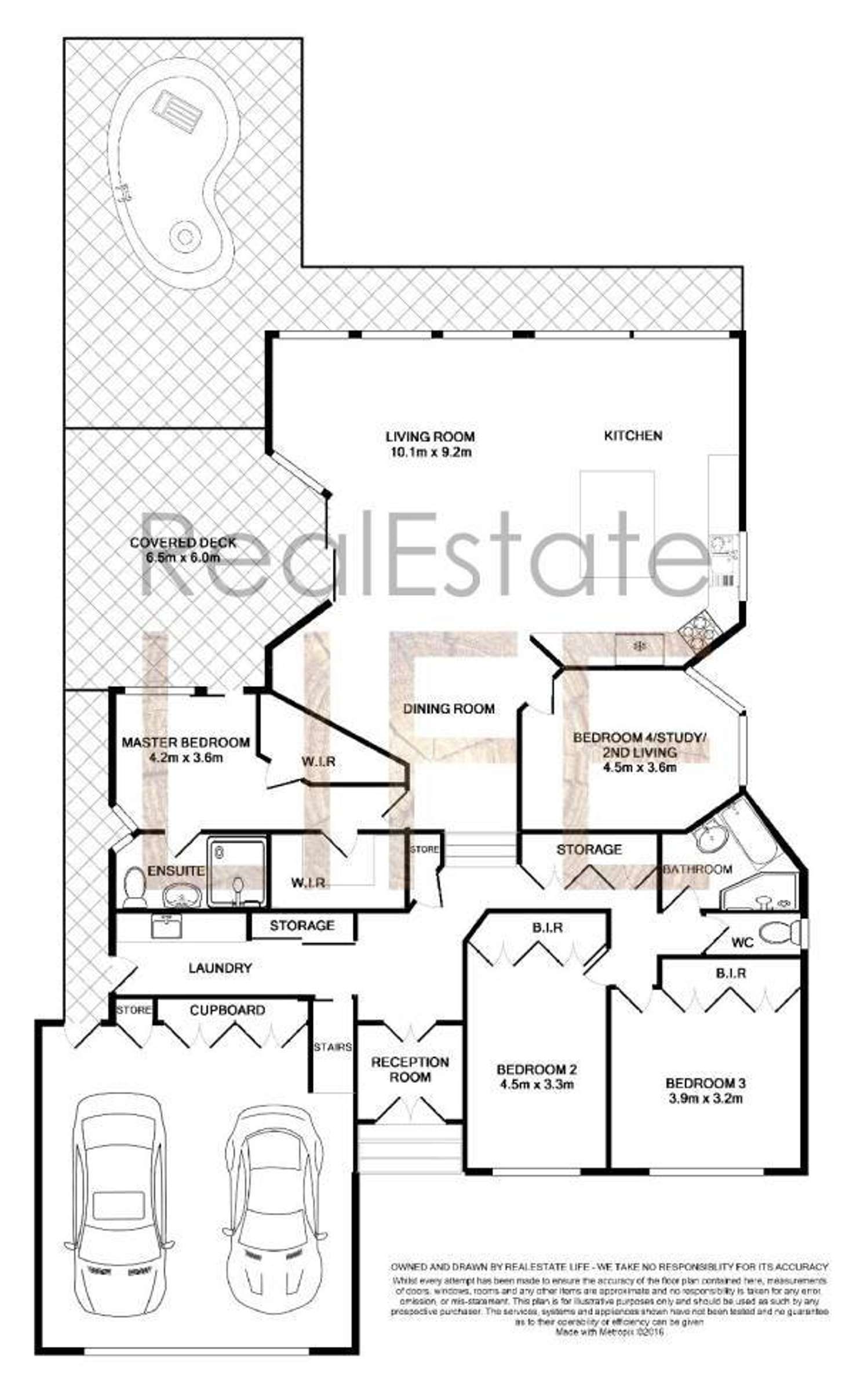 Floorplan of Homely house listing, 5 Oriana Close, Forster NSW 2428