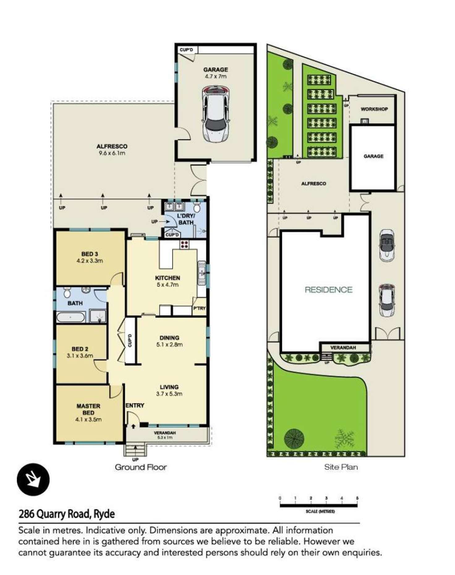 Floorplan of Homely house listing, 286 Quarry Road, Ryde NSW 2112
