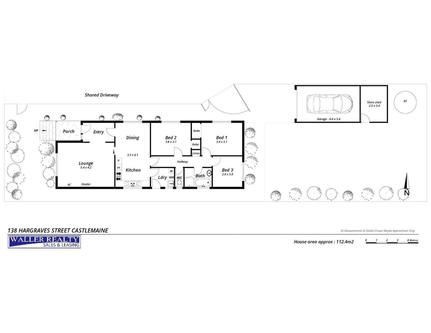 Floorplan of Homely house listing, 138 Hargraves Street, Castlemaine VIC 3450