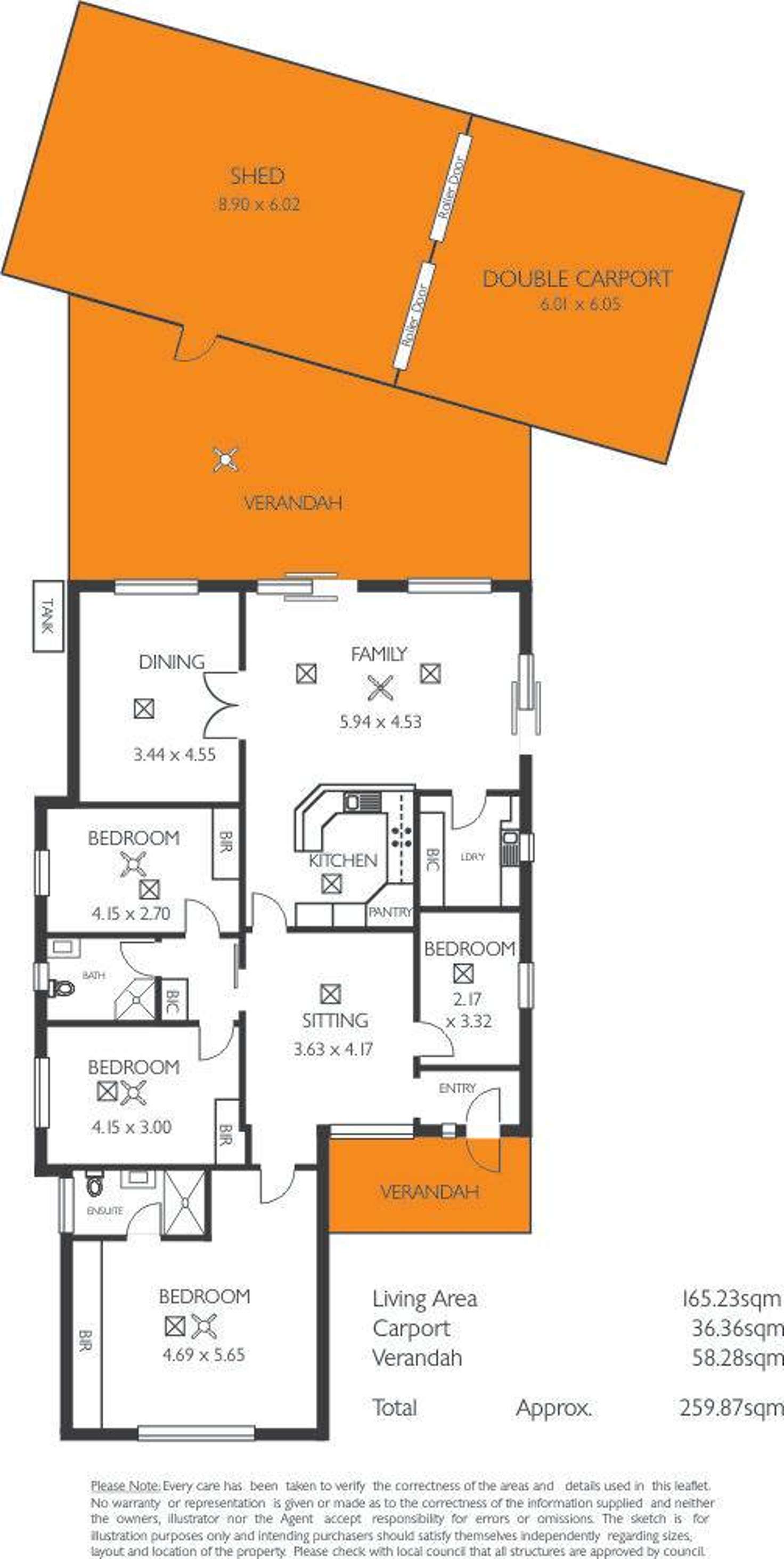 Floorplan of Homely house listing, 10 William Road, Vale Park SA 5081