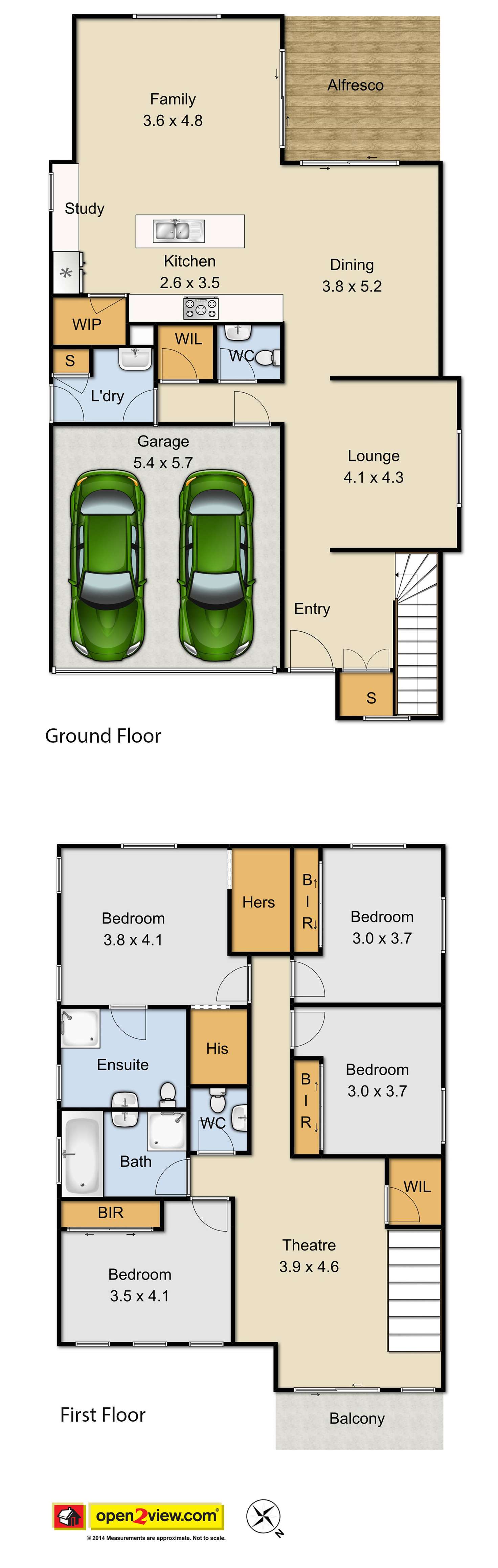 Floorplan of Homely house listing, 3 Putland Street, Riverstone NSW 2765