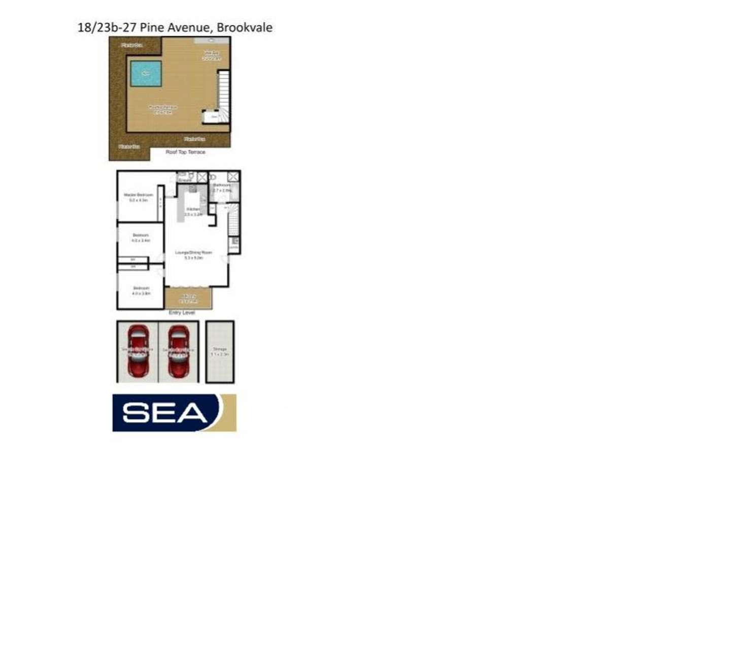 Floorplan of Homely apartment listing, 18/23B-27 Pine Avenue, Brookvale NSW 2100