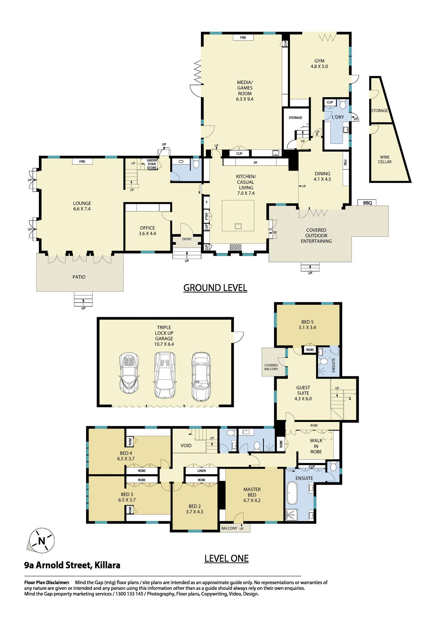 Floorplan of Homely house listing, 9A Arnold Street, Killara NSW 2071