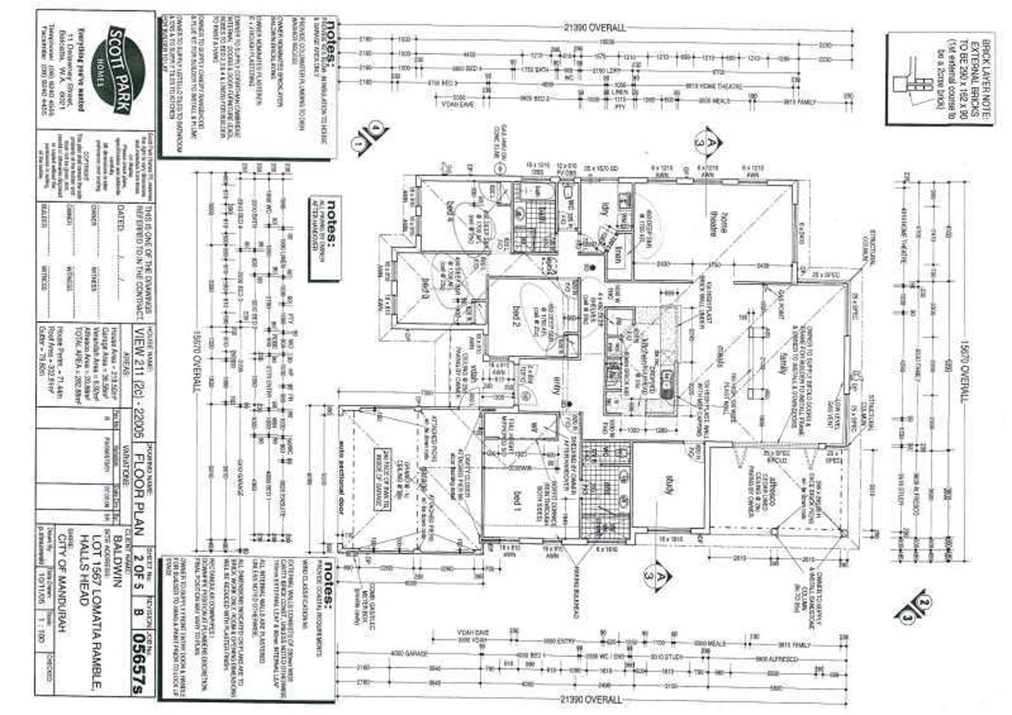 Floorplan of Homely house listing, 8 Lomatia Ramble, Halls Head WA 6210