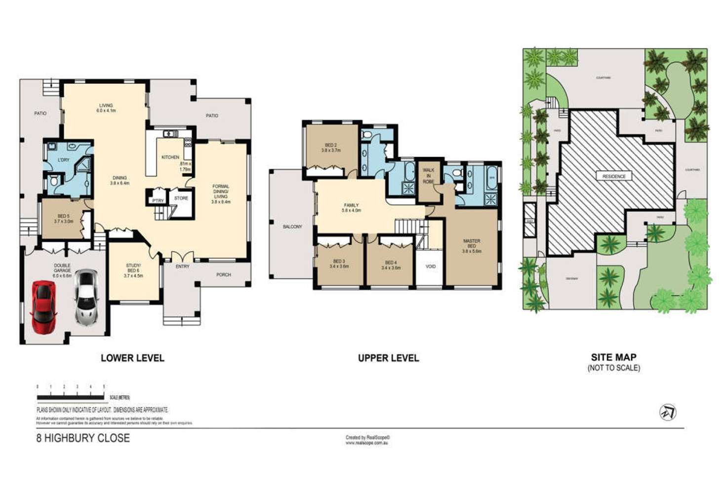 Floorplan of Homely house listing, 8 Highbury Close, Carindale QLD 4152