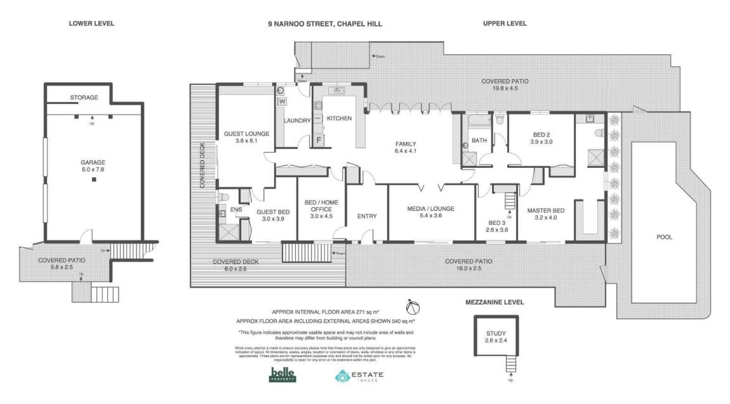 Floorplan of Homely house listing, 9 Narnoo Street, Chapel Hill QLD 4069