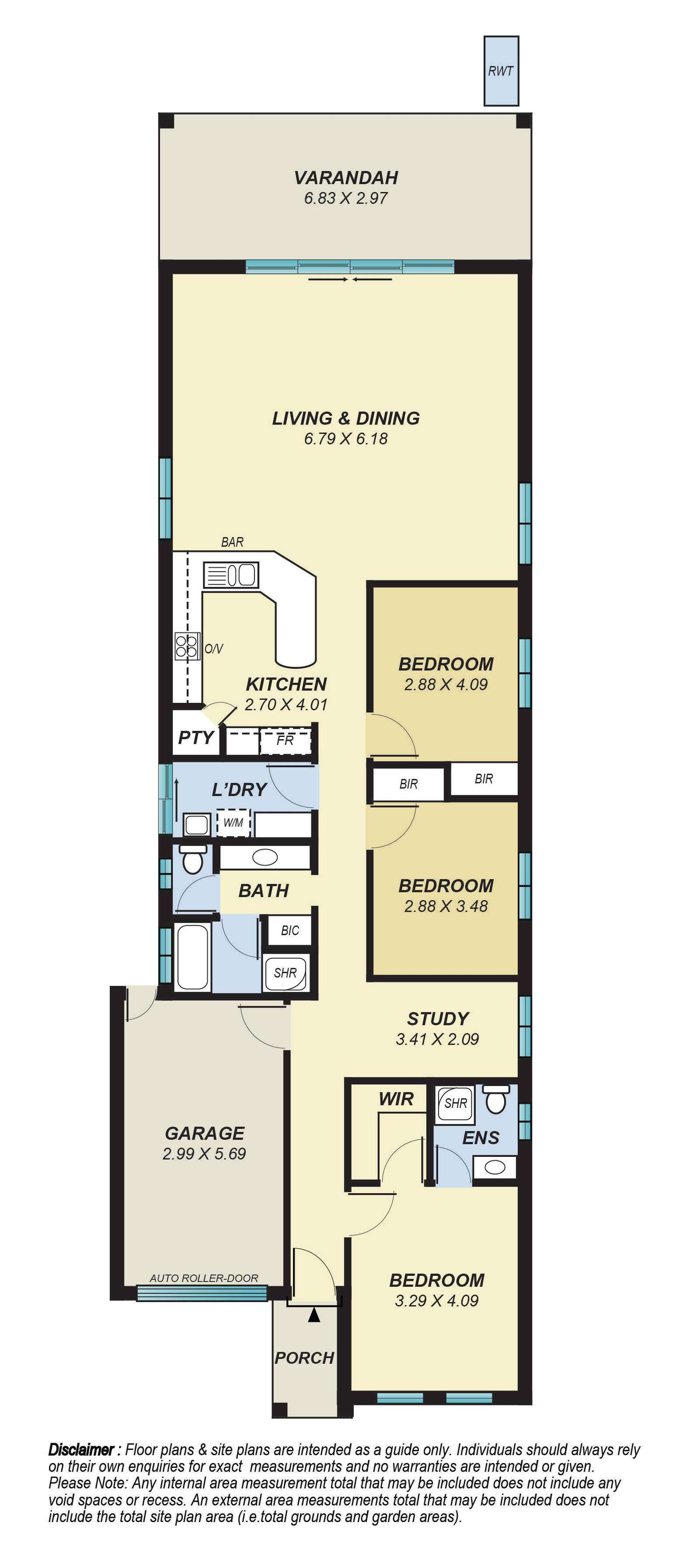 Floorplan of Homely house listing, 4a Playford Drive, Morphett Vale SA 5162