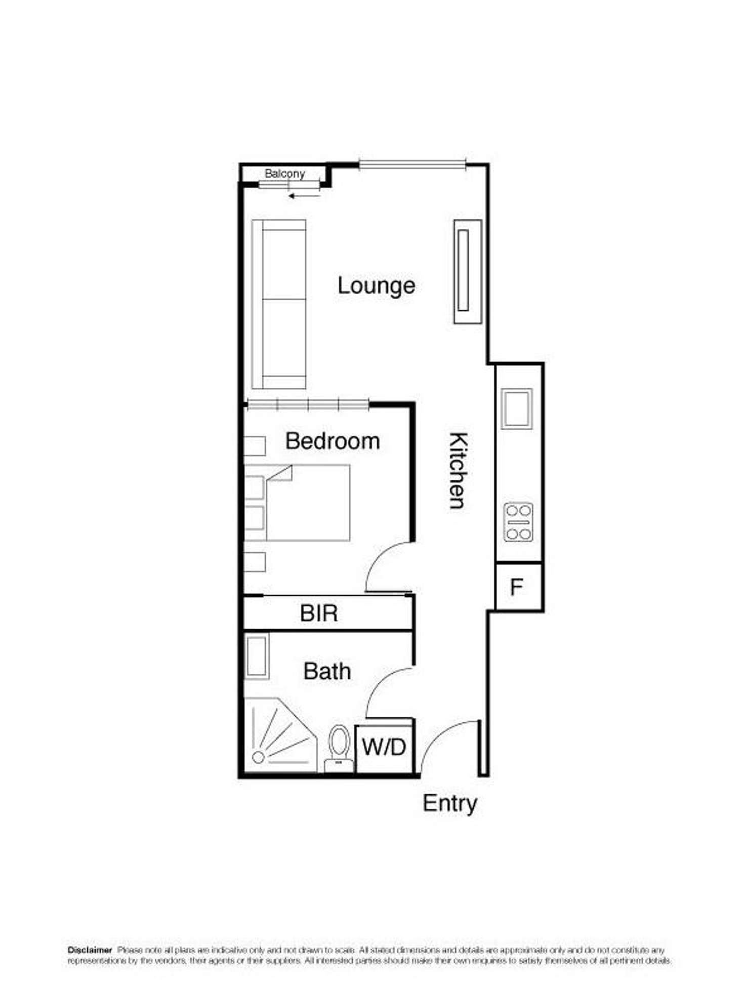 Floorplan of Homely apartment listing, 1008/594 St Kilda Road, Melbourne VIC 3004