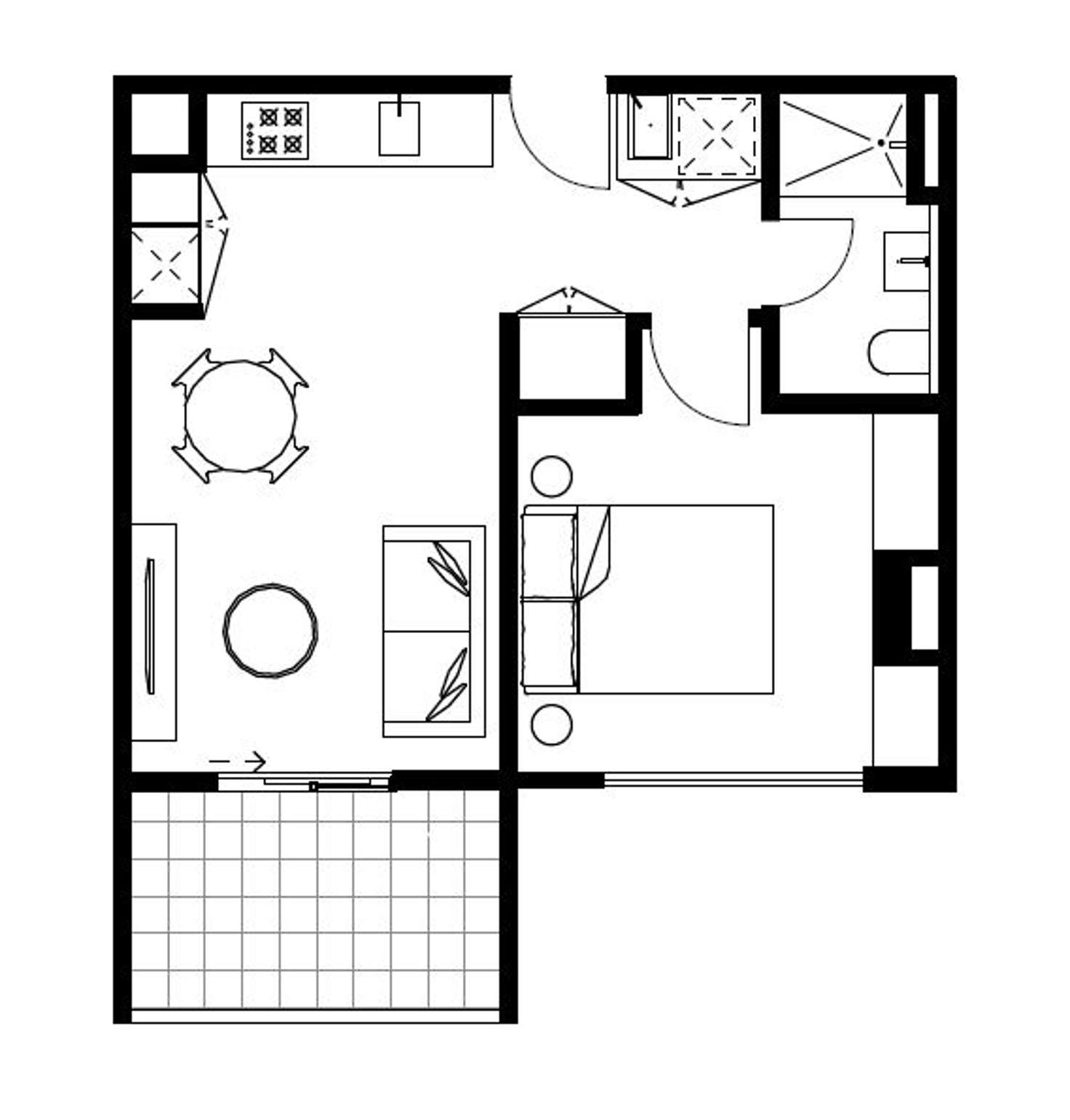 Floorplan of Homely apartment listing, 106/36 Lynch Street, Hawthorn VIC 3122