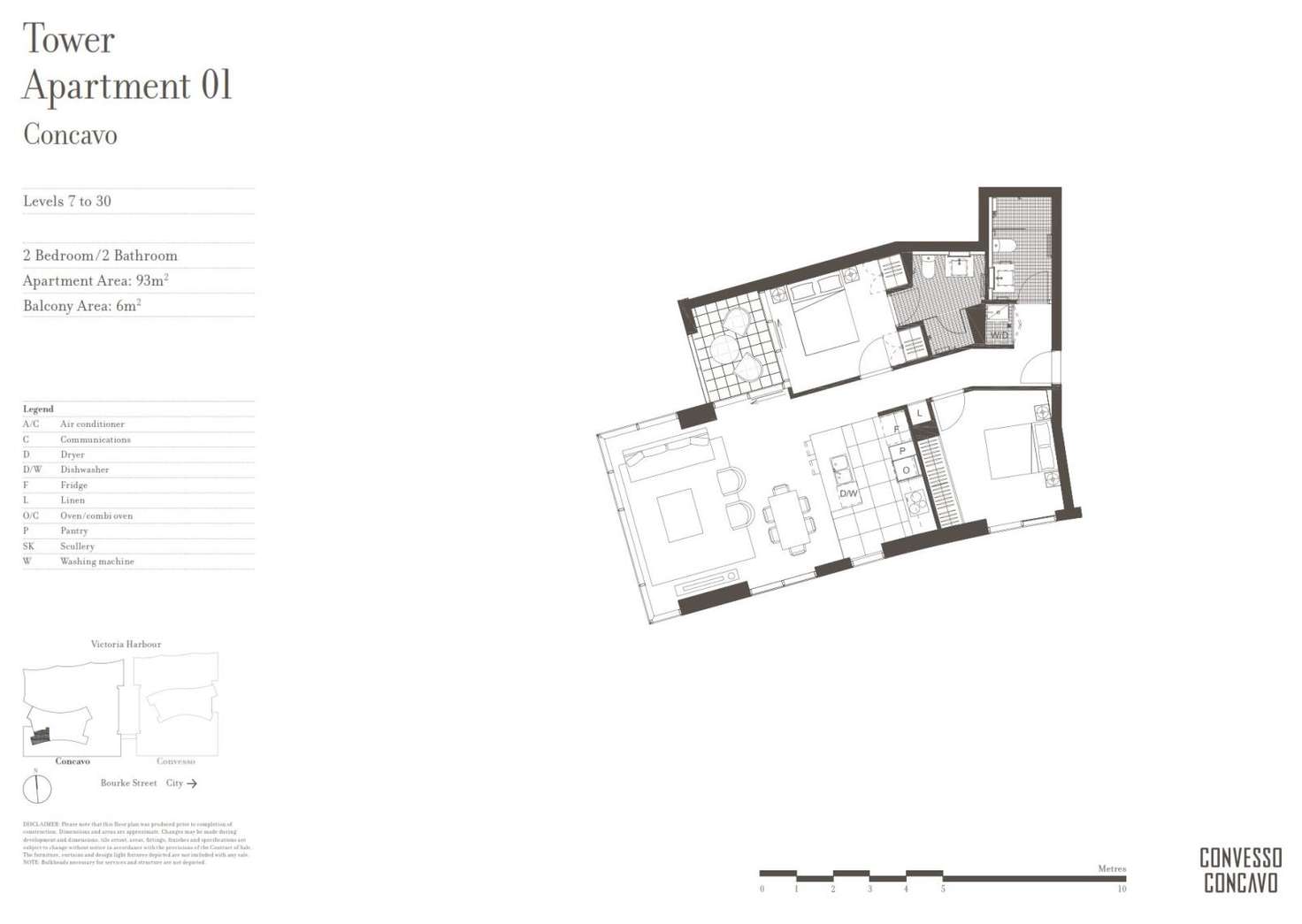 Floorplan of Homely apartment listing, 1401/9 Waterside Place, Docklands VIC 3008